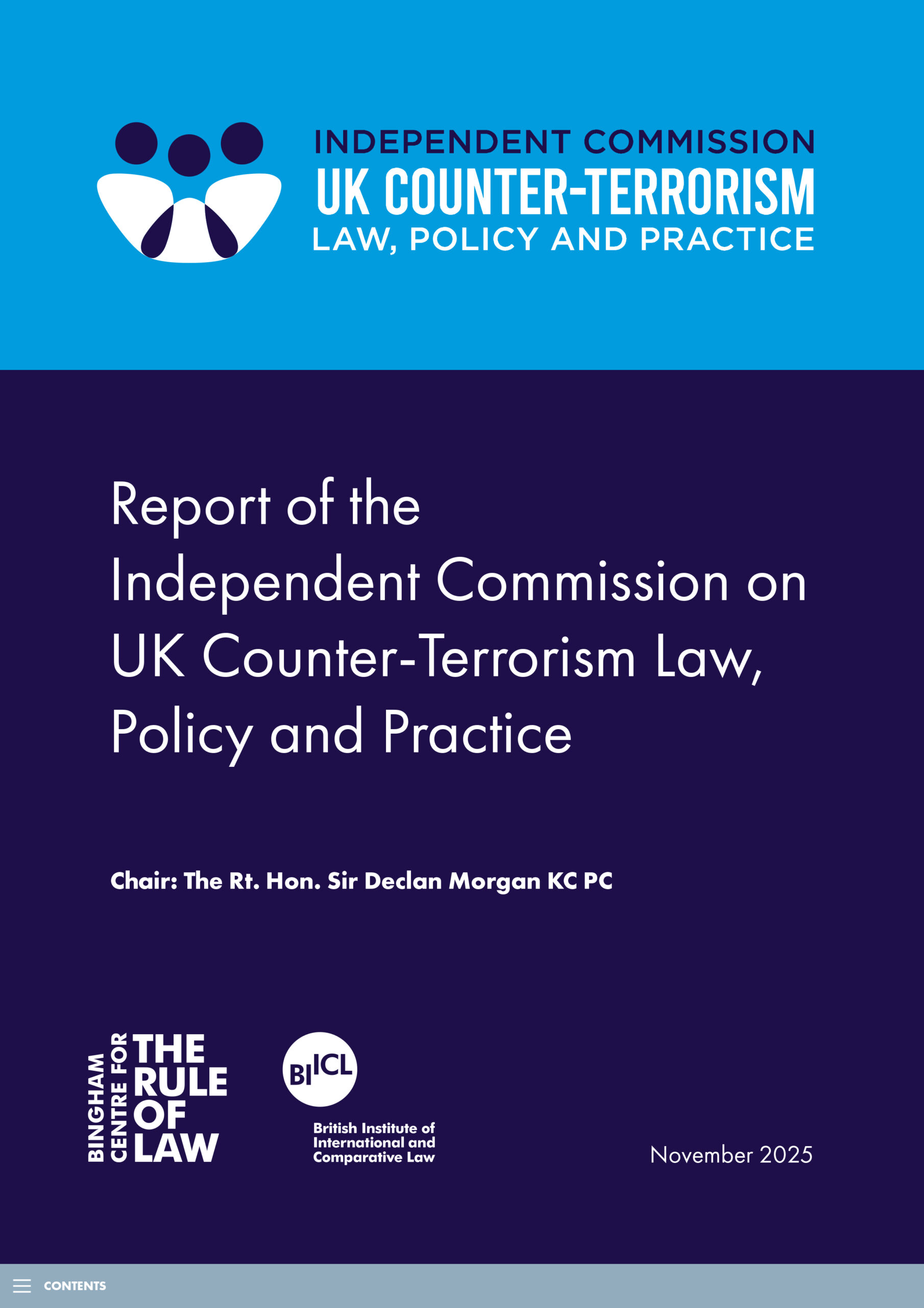 Comment—Bingham Report: New report on counter terrorism, same tricks