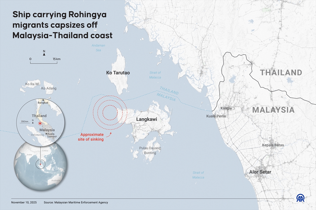 At least 21 dead, hundreds missing in Rohingya boat disaster off Malaysia