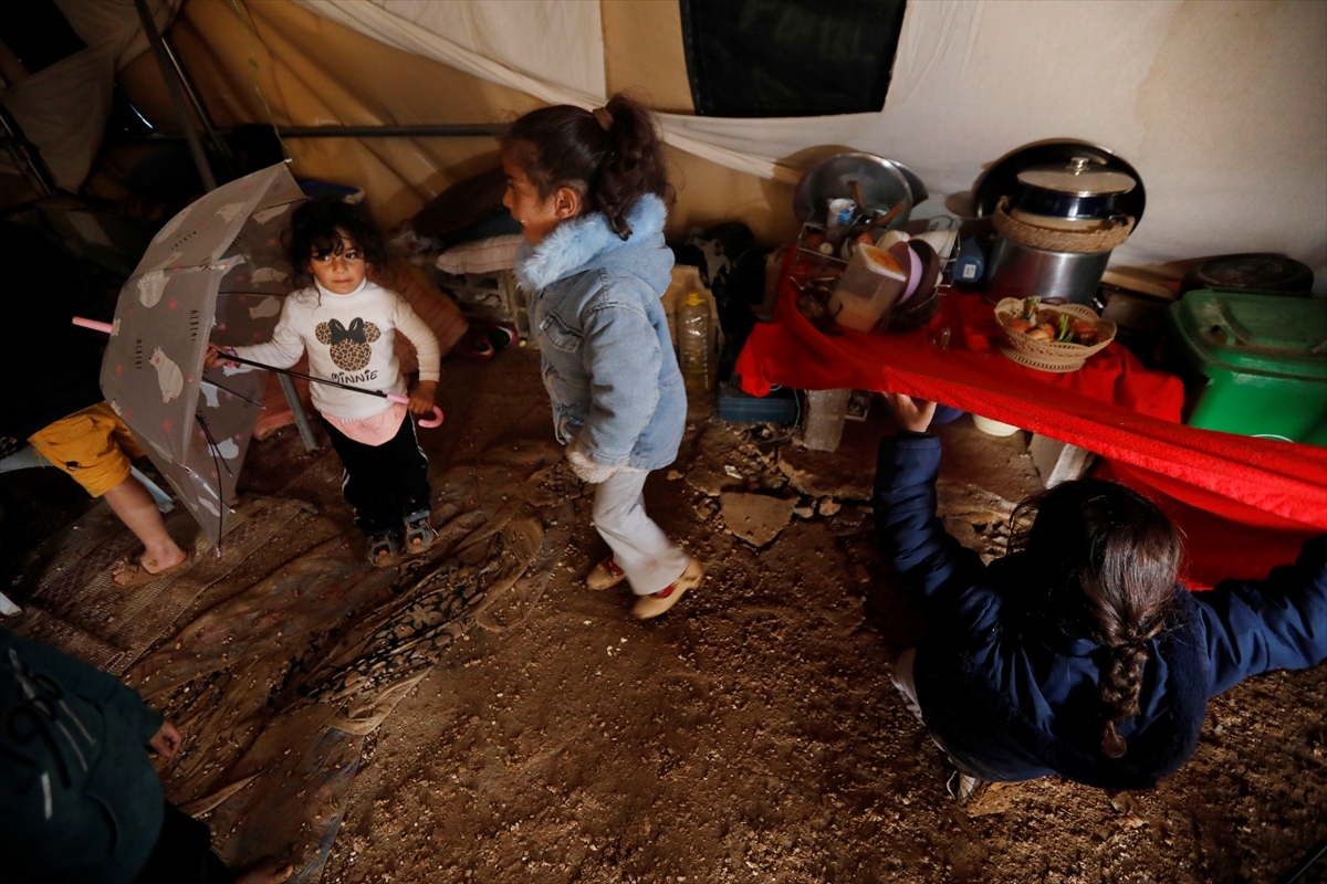 Storm kills woman and child in Gaza as Israeli bombardment and blockade leave families exposed