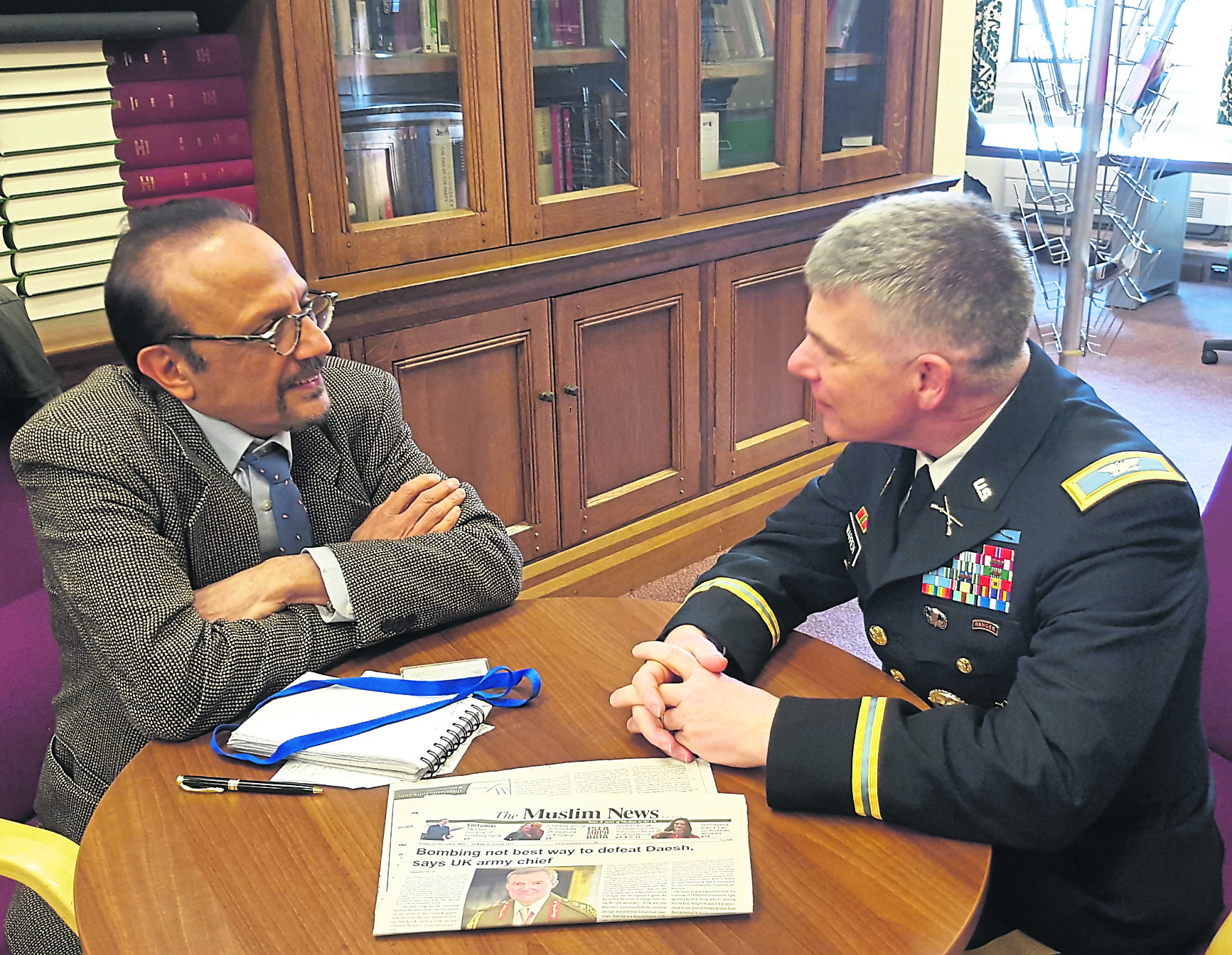 Two pronged military strategy to defeat Daesh
