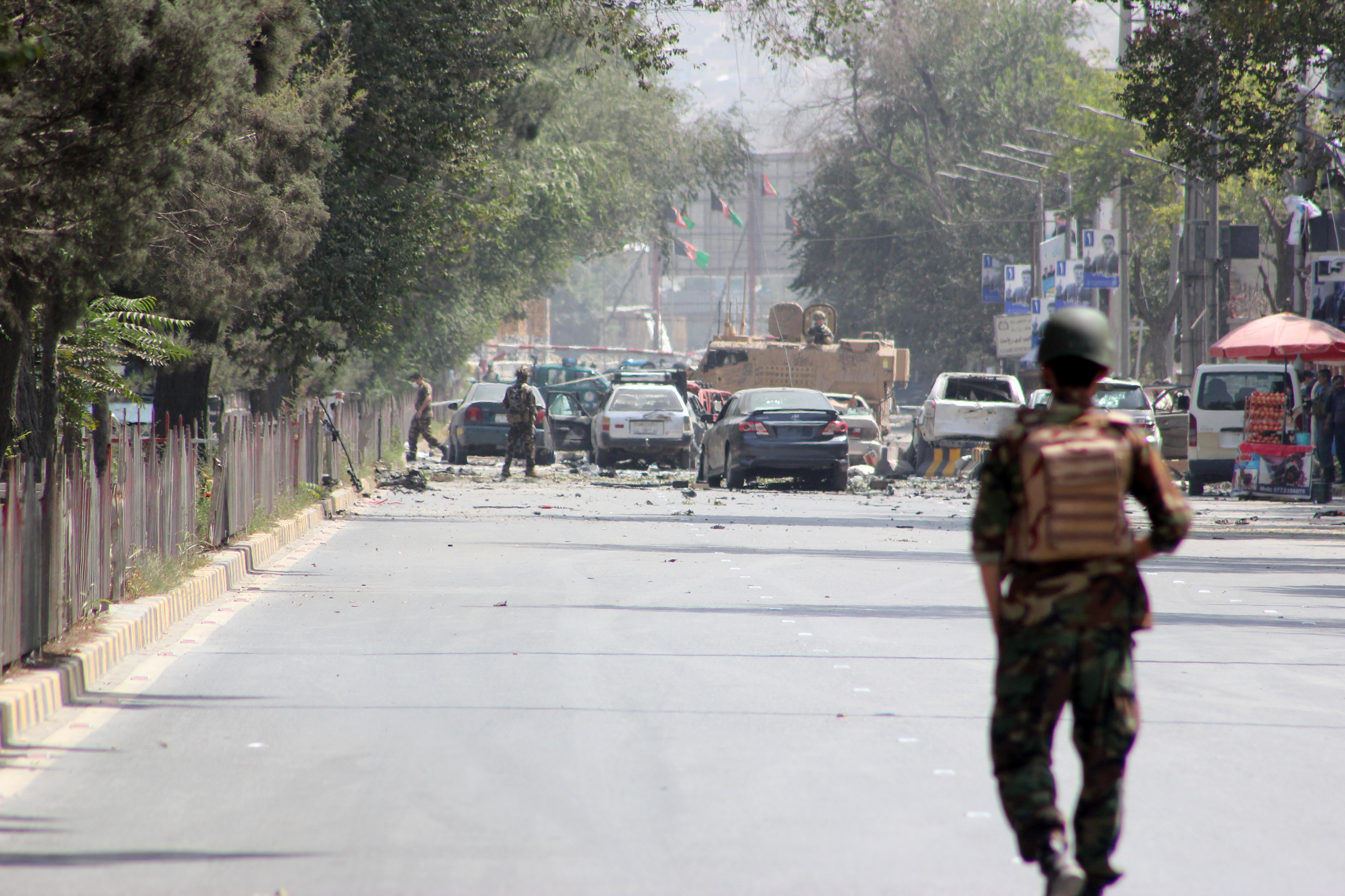 Afghanistan: Taliban bombing rocks diplomatic enclave in Kabul kills 12