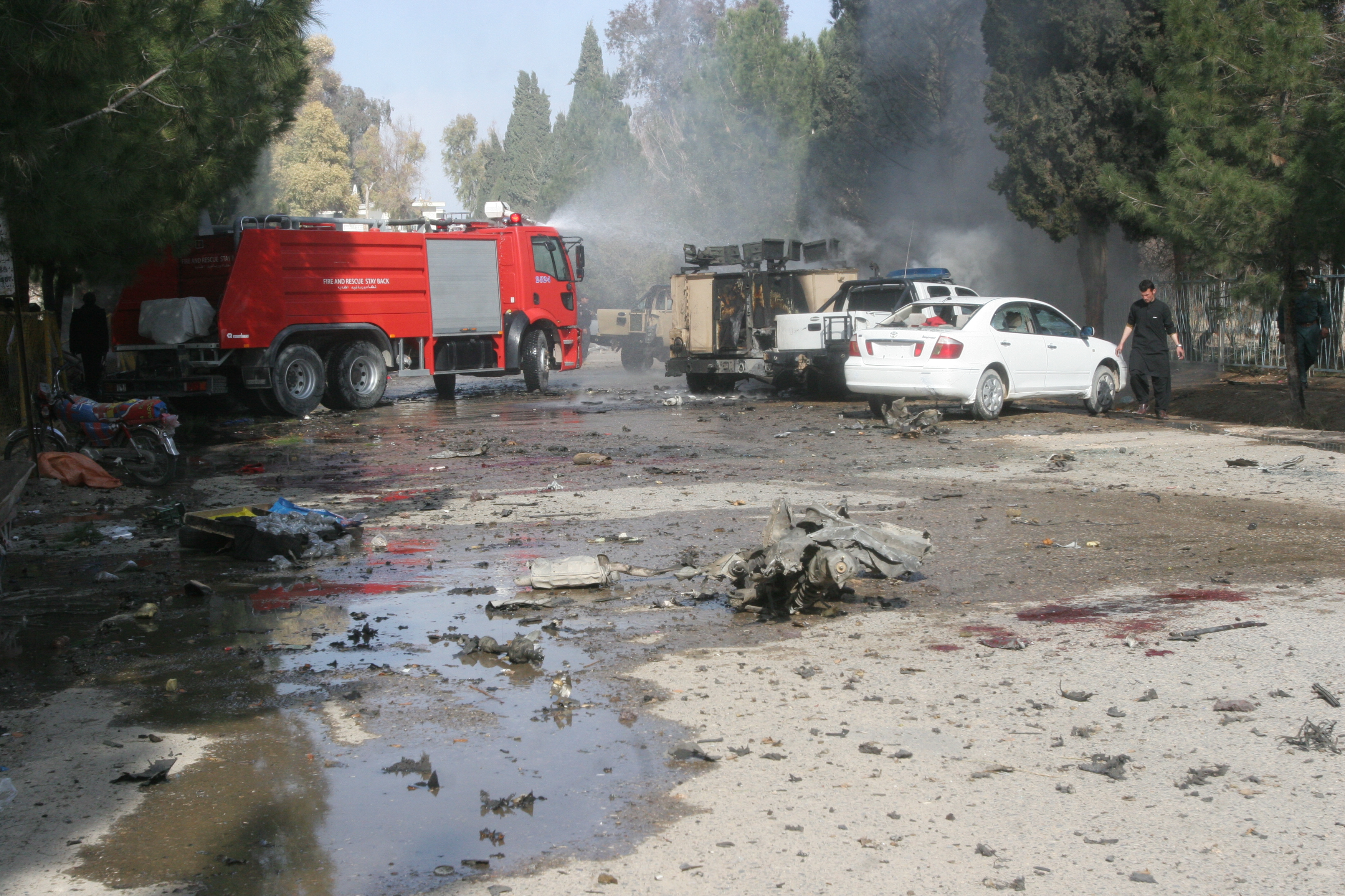 Afghanistan: Taliban suicide attack kills at least 10 in Helmand