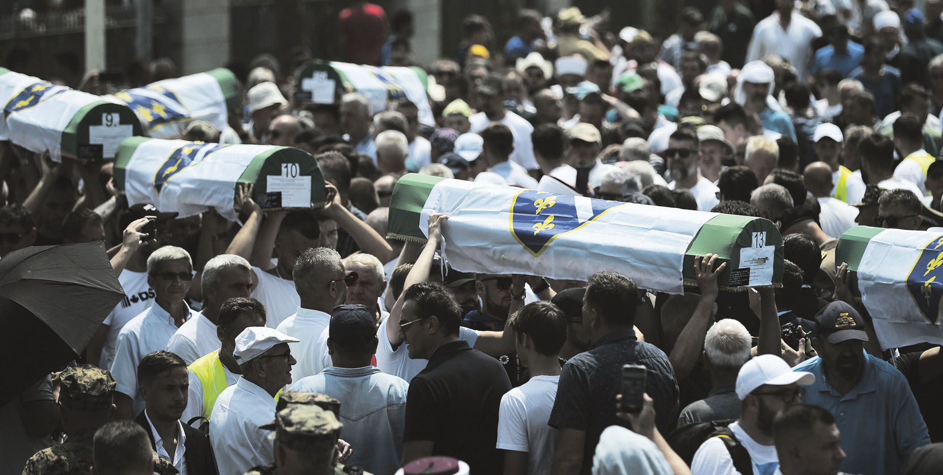 27 men and three teens buried on 28th anniversary Srebrenica Genocide
