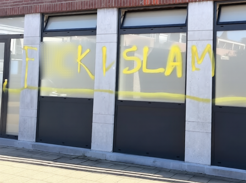 Belgian mosque defaced twice in 10 days with anti-Islam graffiti