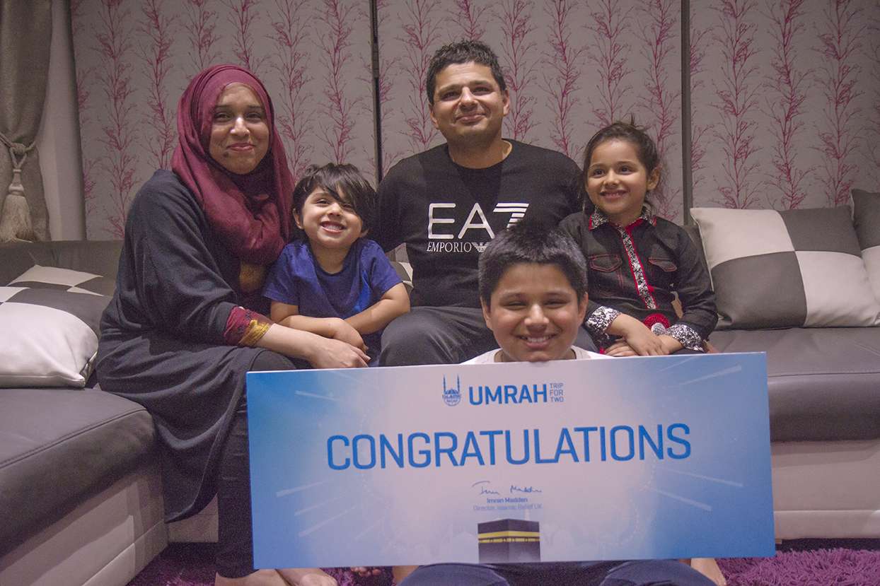 Berkshire carer wins Umrah trip