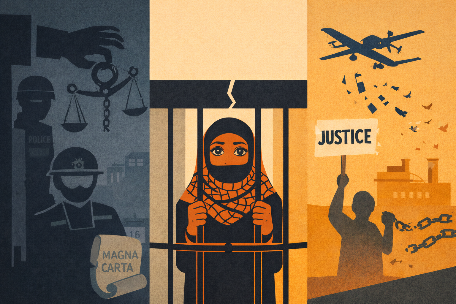 Editorial — Britain’s cracking democratic façade: the ordeal of Fatema Zainab Rajwani