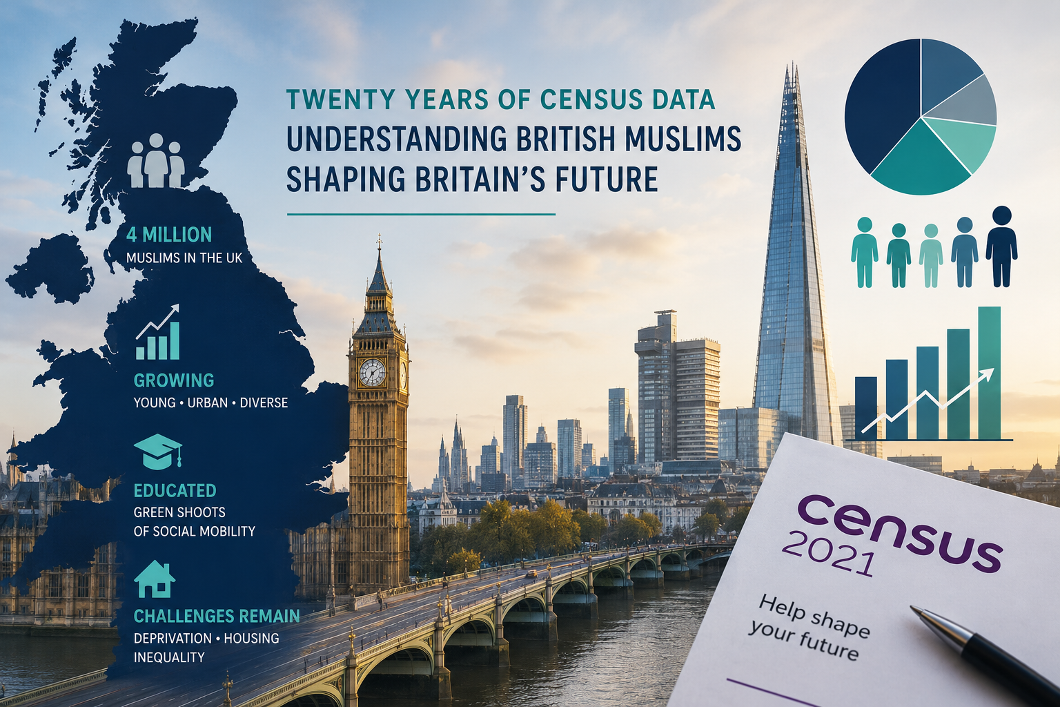 British Muslims in numbers: A community at a turning point