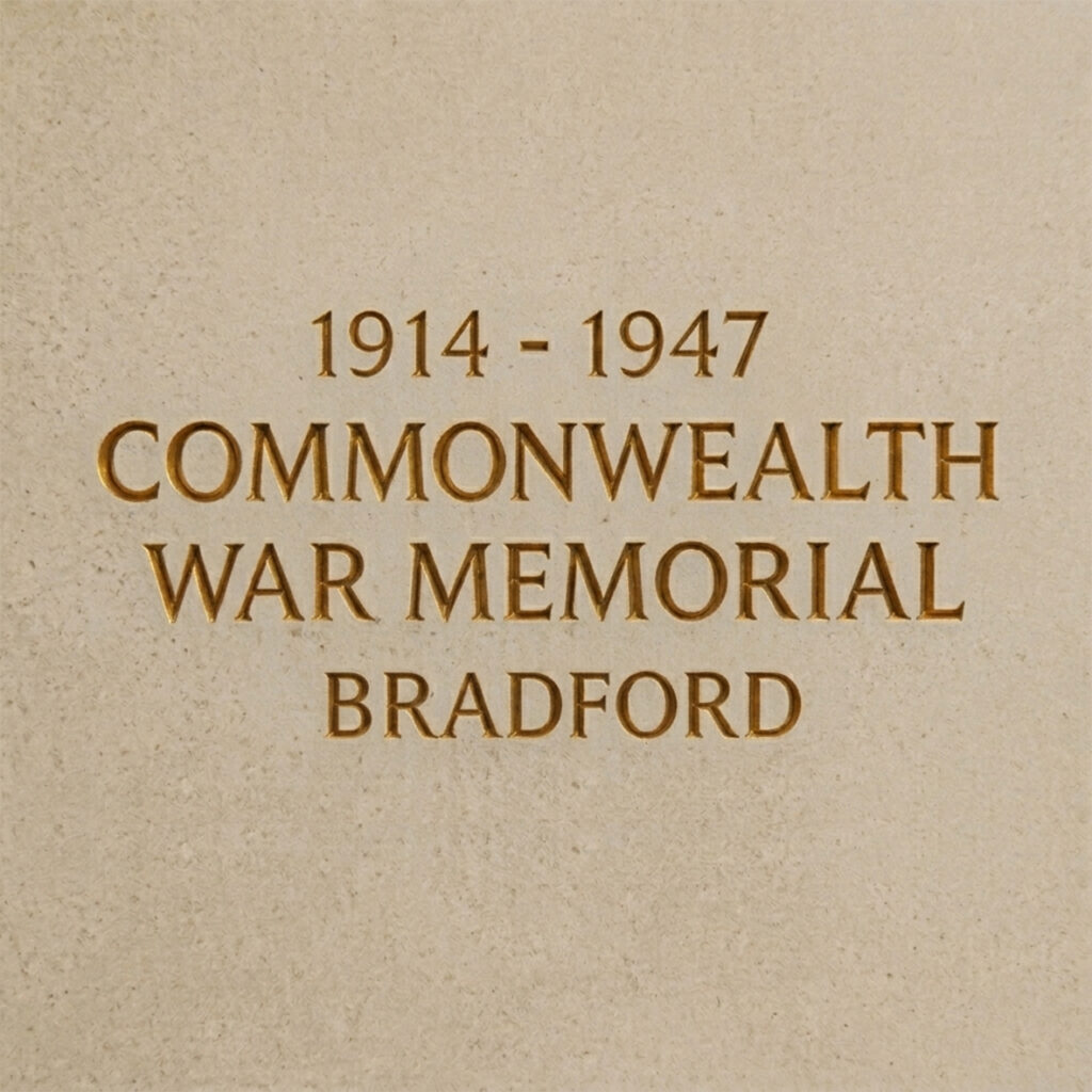 The Commonwealth War Memorial Bradford