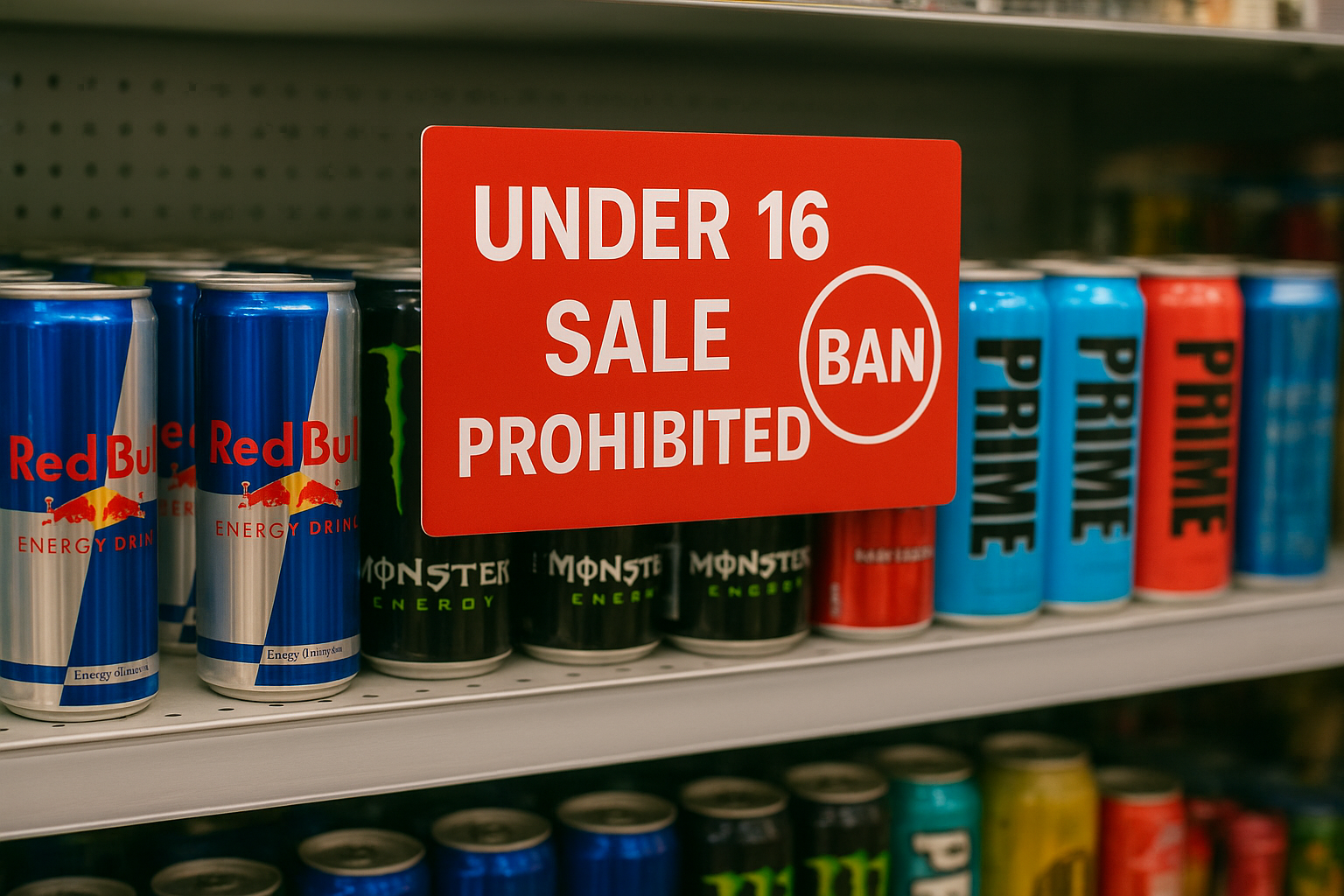 Health: Government to impose ban on sale of energy drinks to under 16s