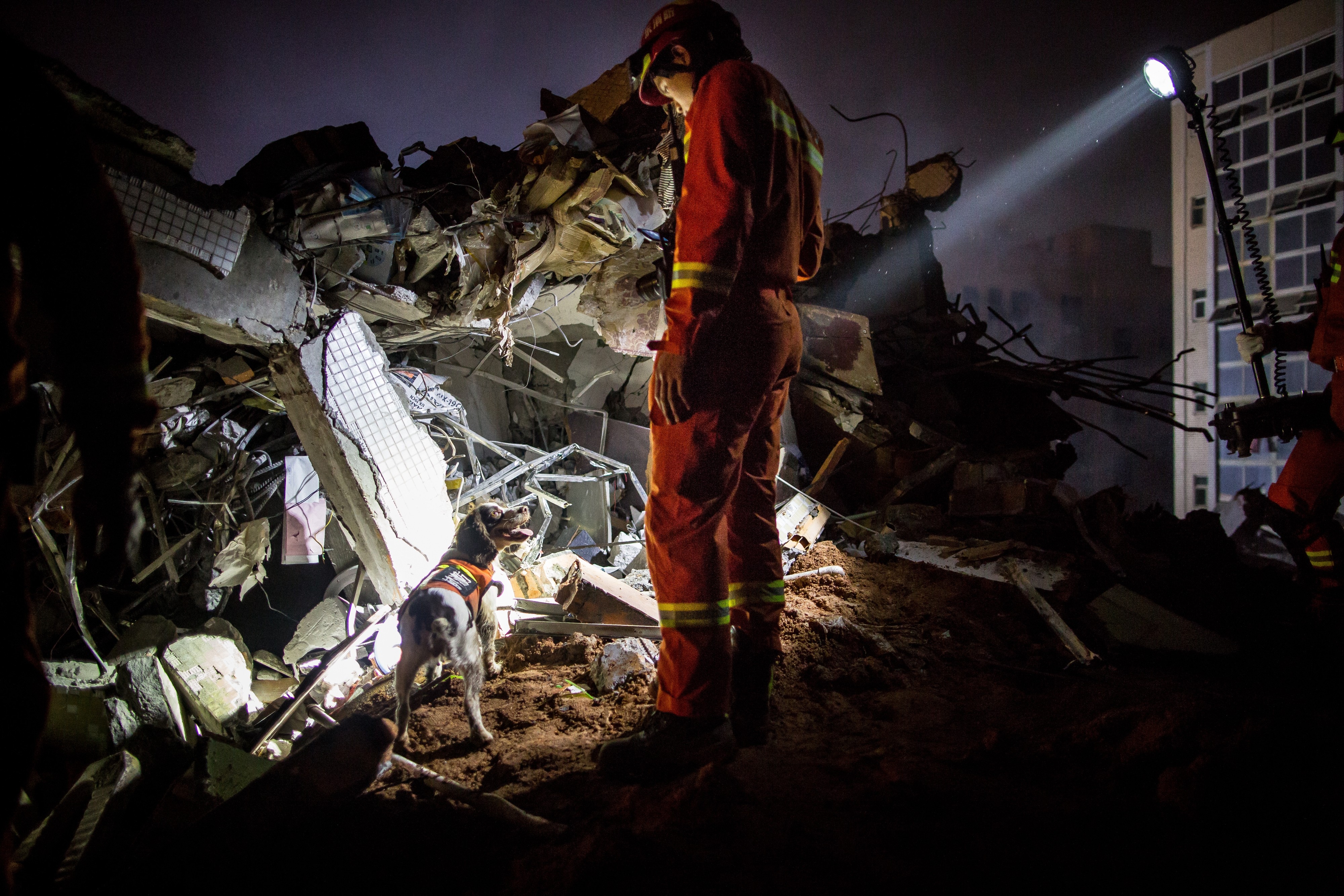 China: 85 missing after landslide at industrial park