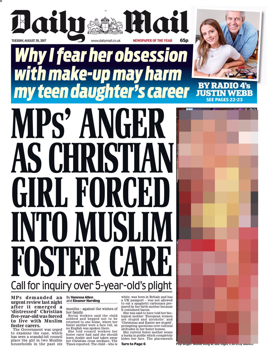 Council dismisses incendiary media claims over Muslim foster furore