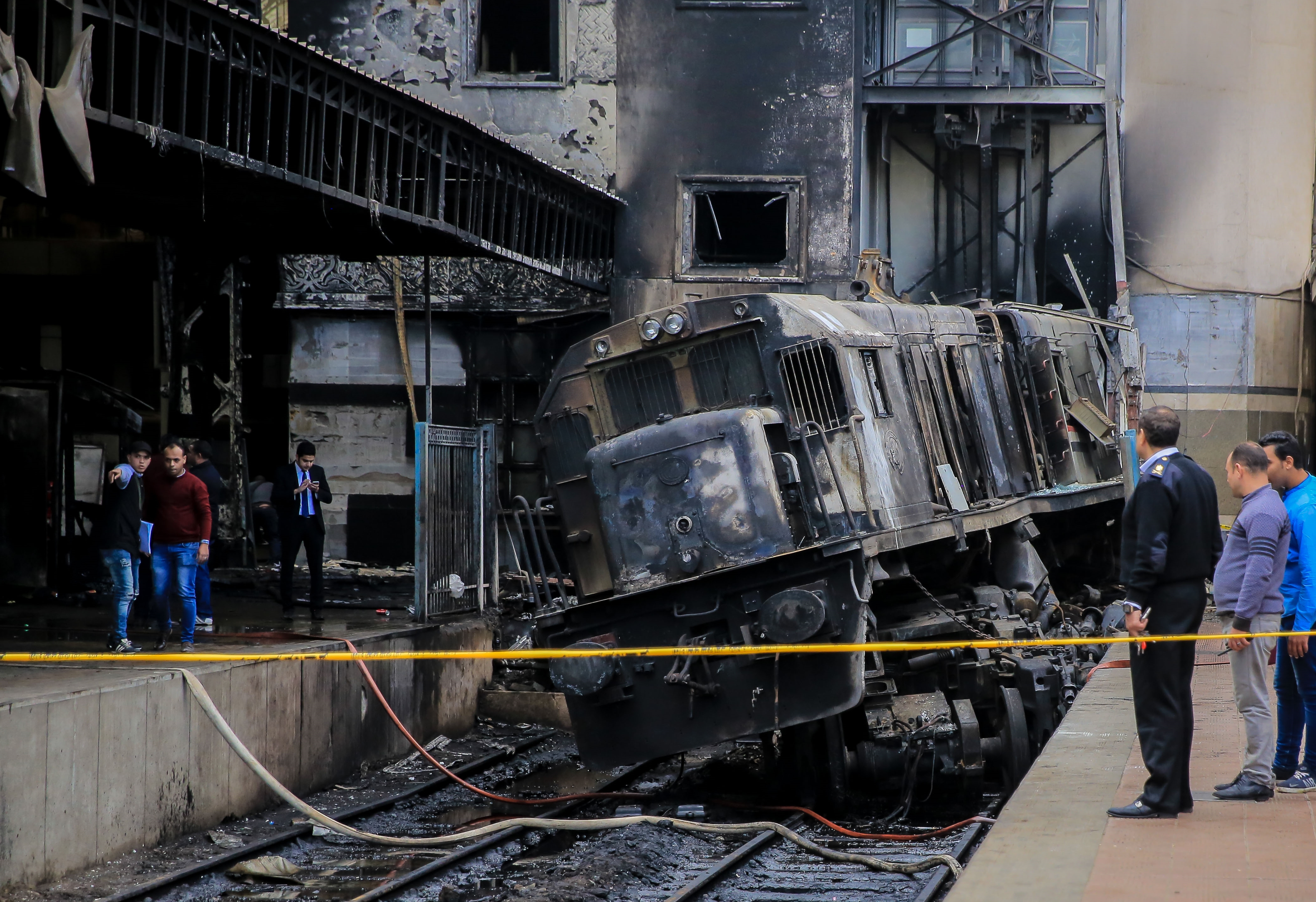 Egypt: Fire kills 25 at Cairo’s main train station
