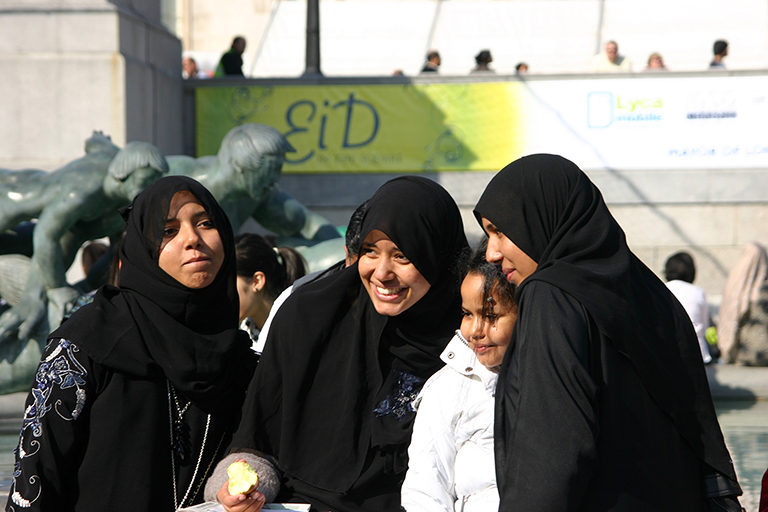 Celebrating Eid with prayers, meeting family and friends & giving charity