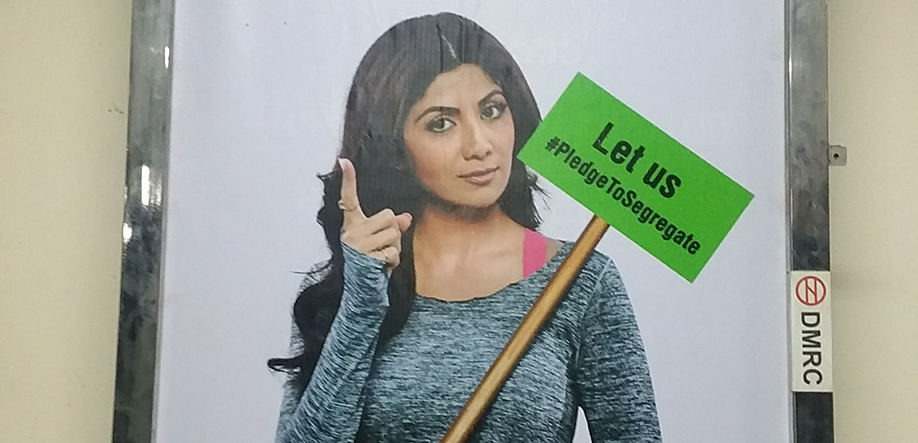 Task of cleaning up India