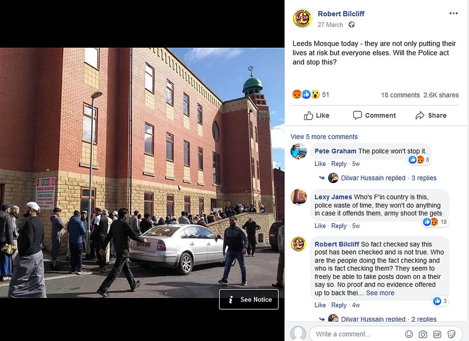 Fake viral stories could spark a surge of Islamophobic attacks post-lockdown