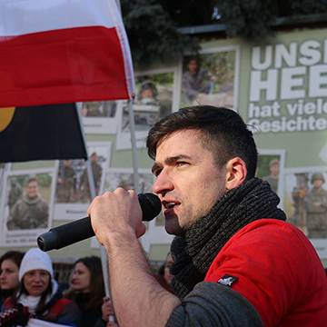 Far-right Austrian leader linked with alleged Christchurch terrorist barred from UK entry