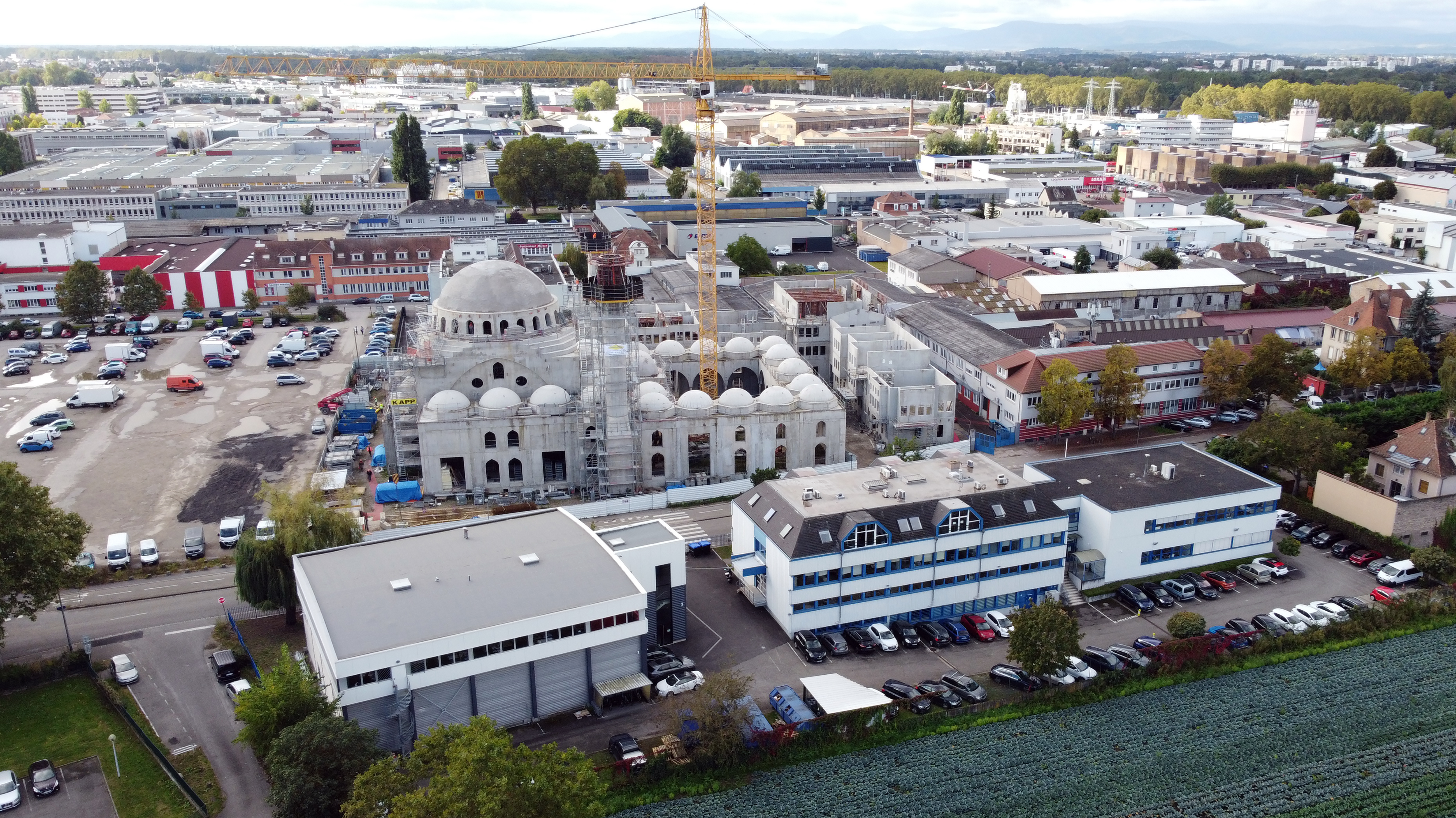 France: Under construction mosque in Strasbourg receives threat letter