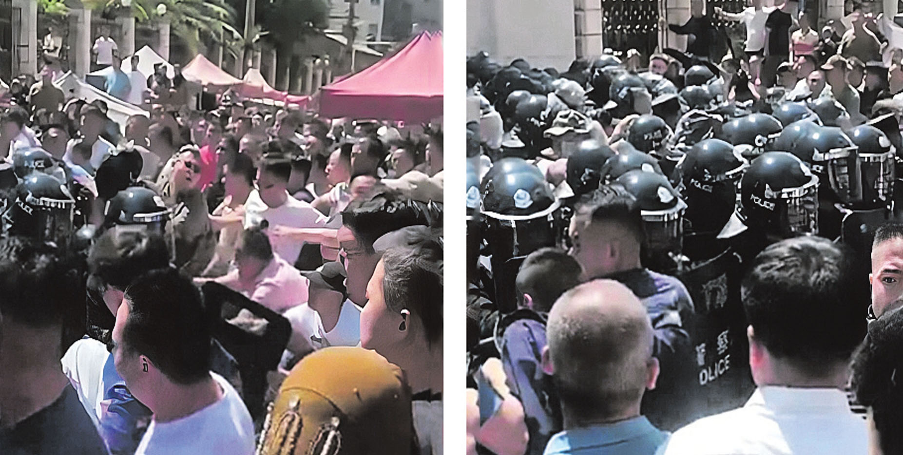 China: Armed riot police clash with Hui Muslims over ancient mosque demolition