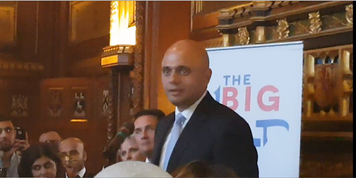 Home Secretary Javid hits back at those questioning his faith