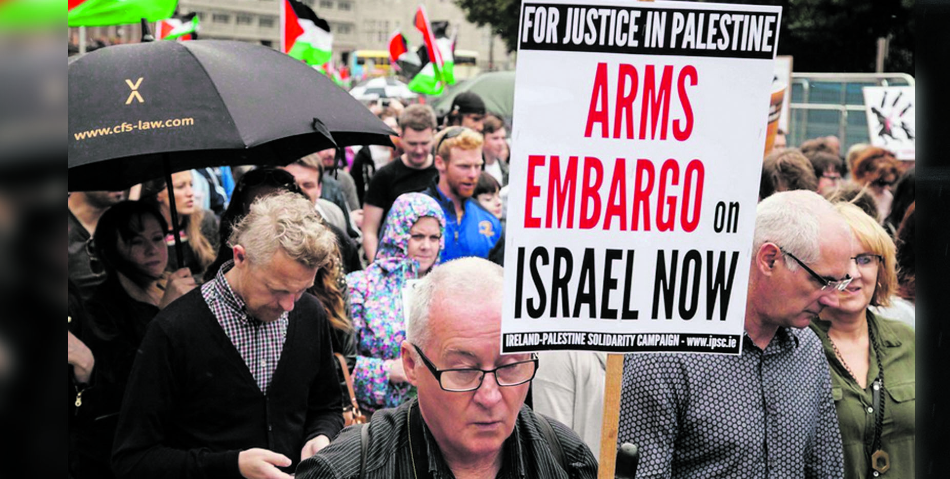 Brits back suspending arms sales to Israel