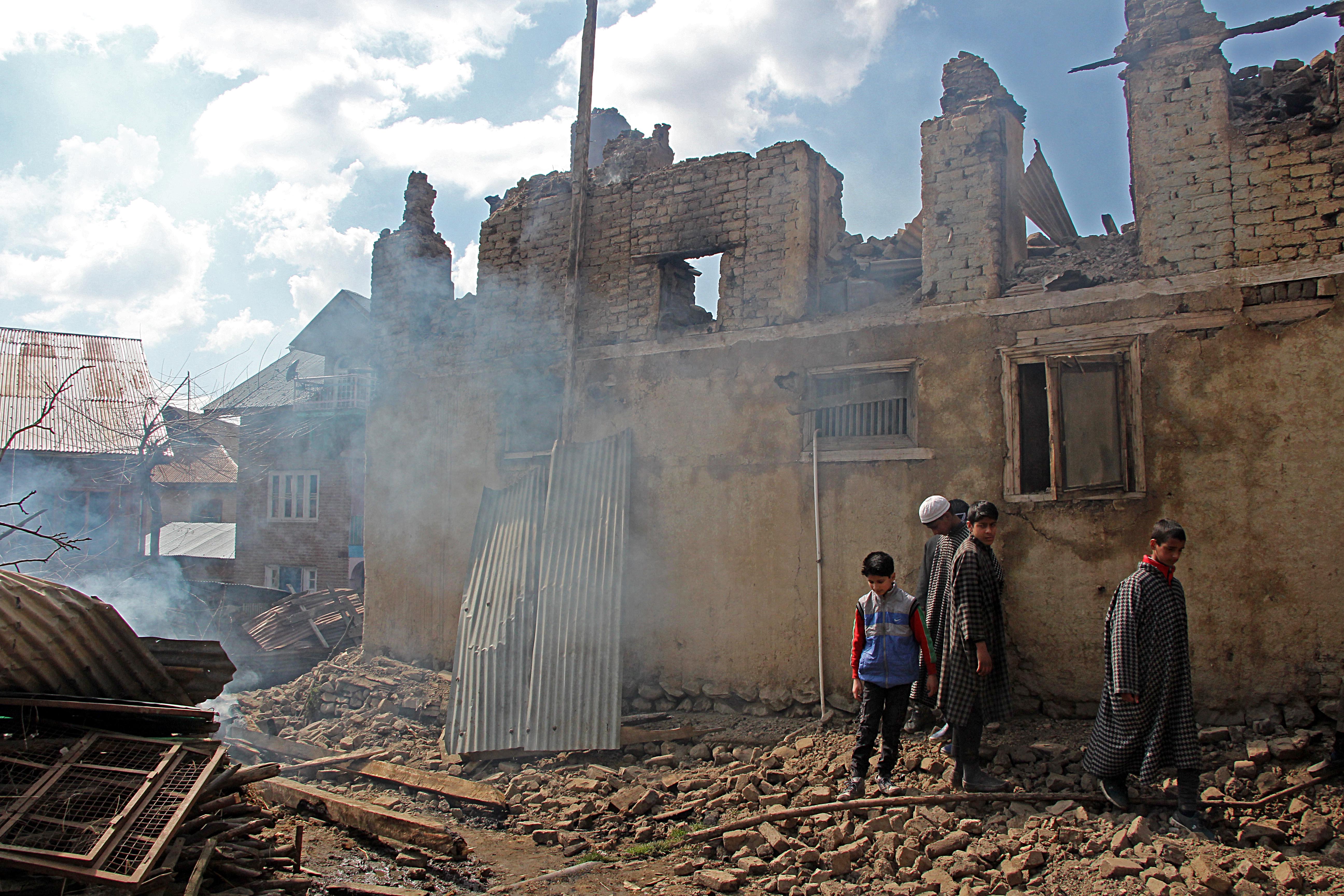 Jammu and Kashmir 2 militants killed by Indian forces amid shutdown