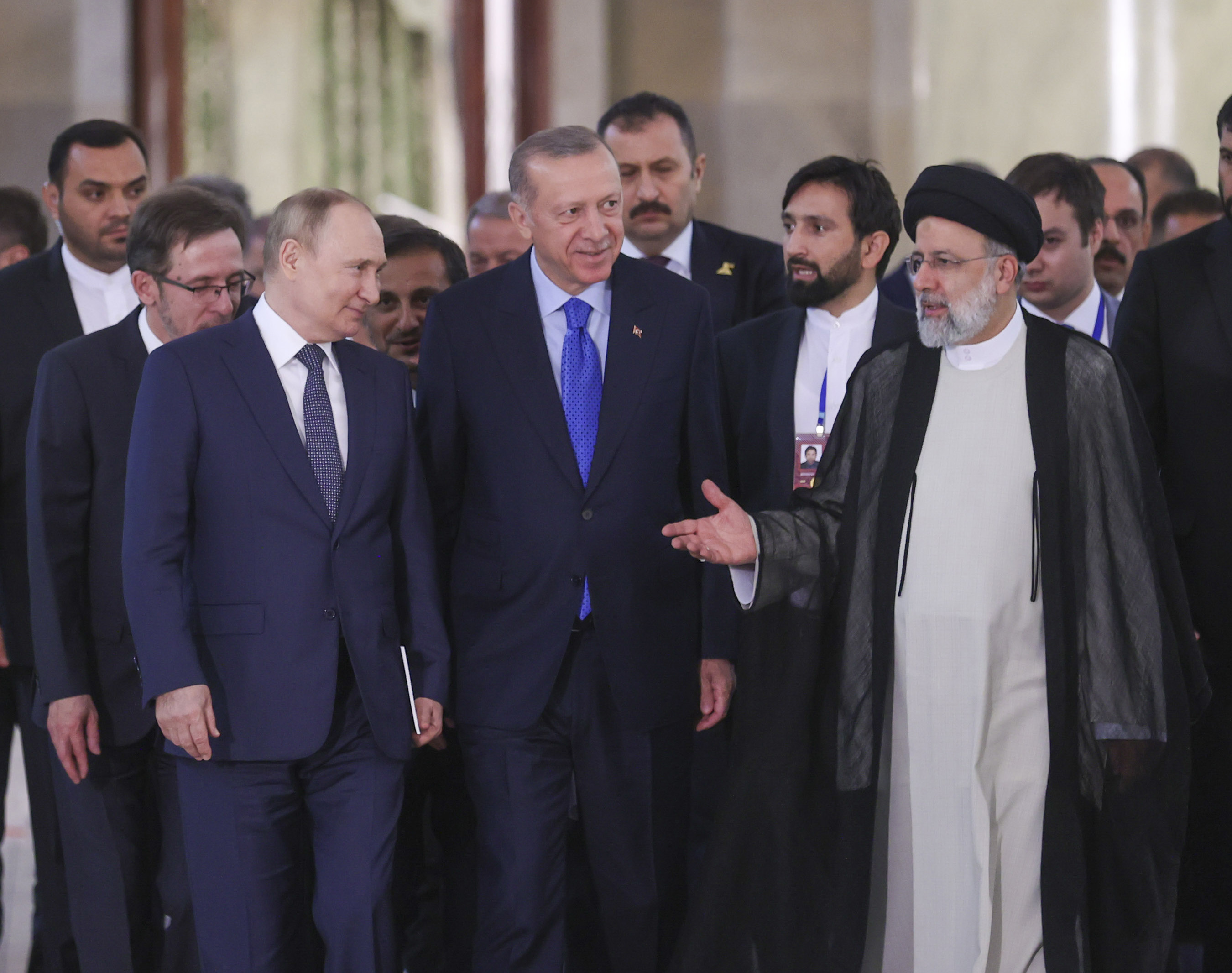 Turkey, Russia, Iran condemn increasing presence of terror groups in Syria