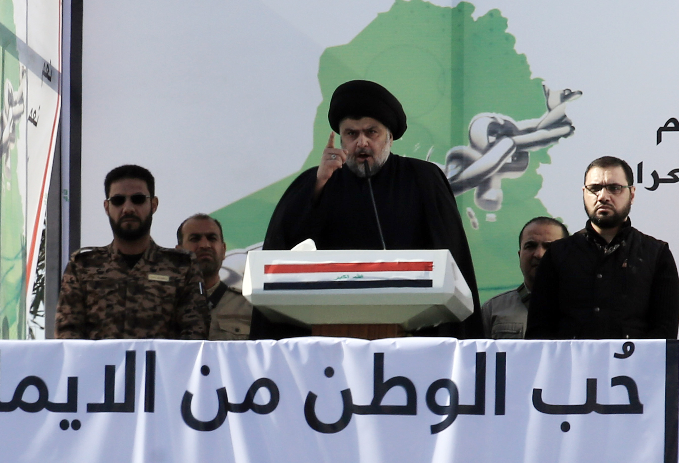 Iraq: Muqtada al Sadr says UK troops in Iraq will be treated as ‘invaders’