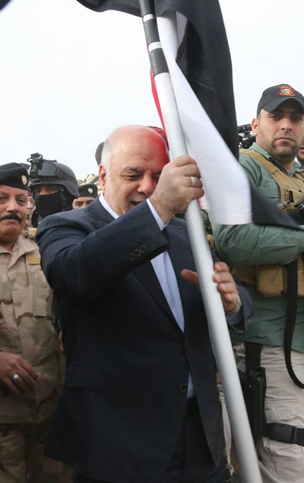 Iraqi PM in Ramadi after defeating Daesh