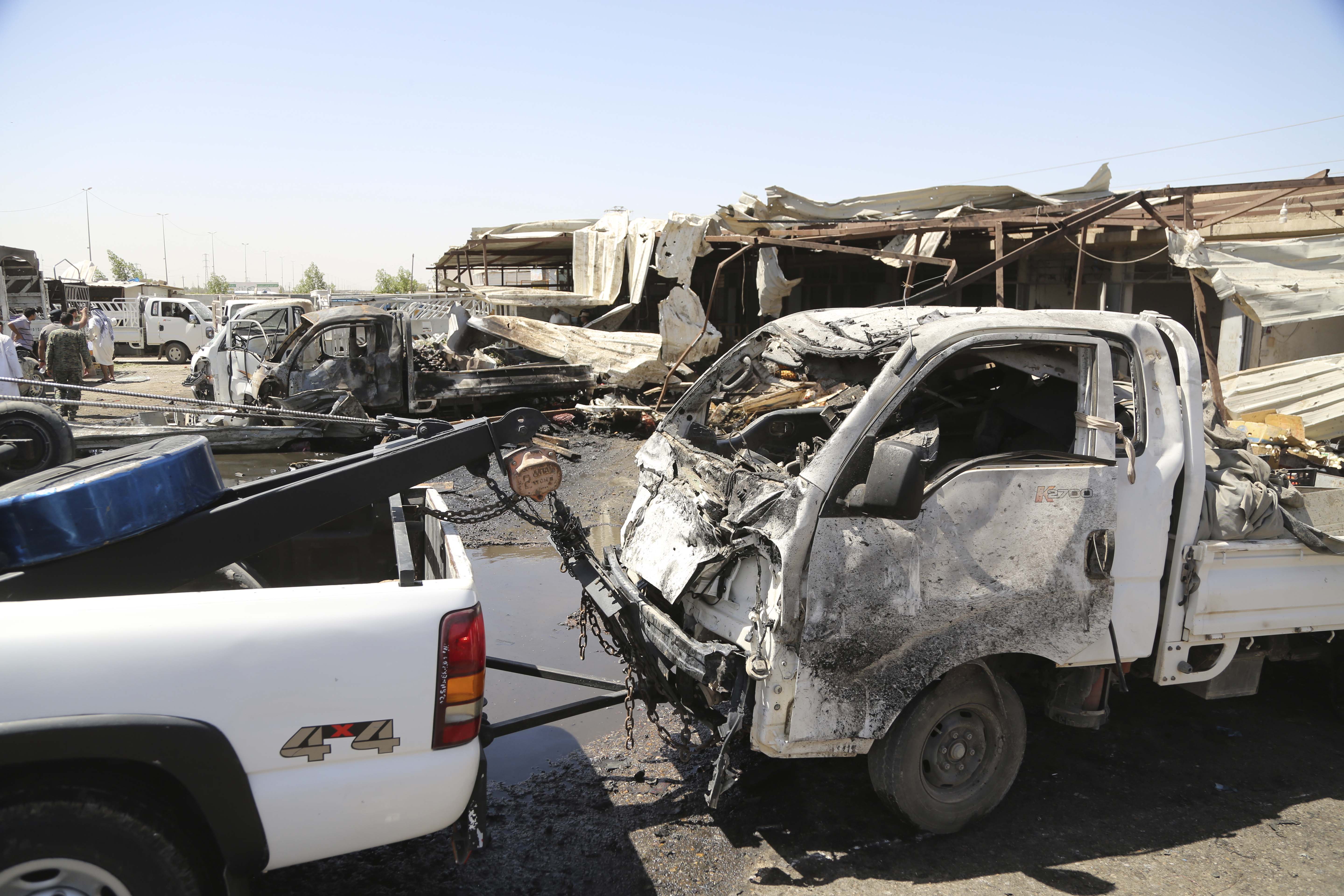 Iraq: Suicide bombing kills 8 in Baghdad