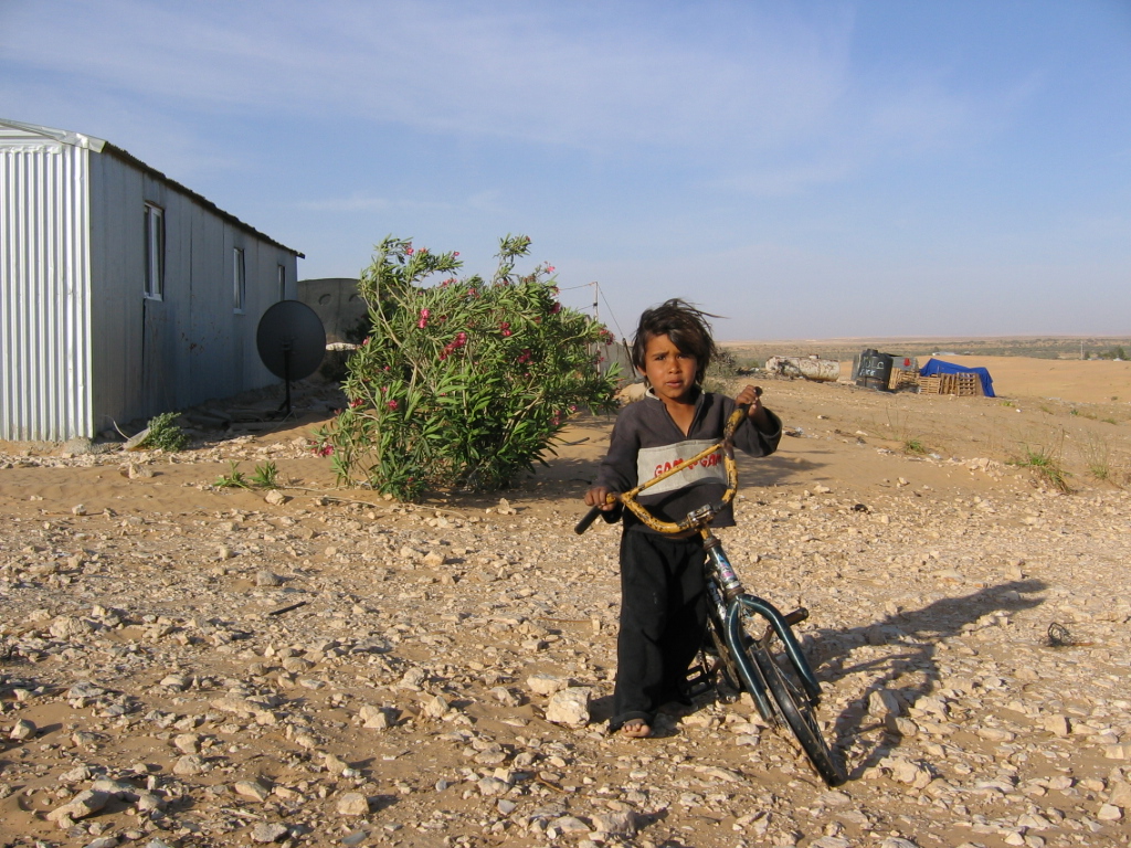 Bedouins protest Israeli confiscation of land
