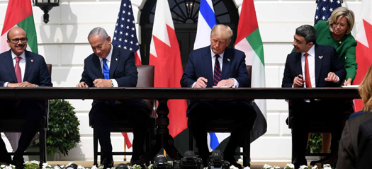 UAE and Bahrain normalise  ties with Israel