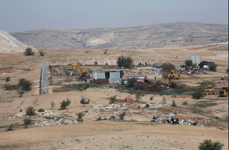 Israeli forces demolish Palestinian home in Negev