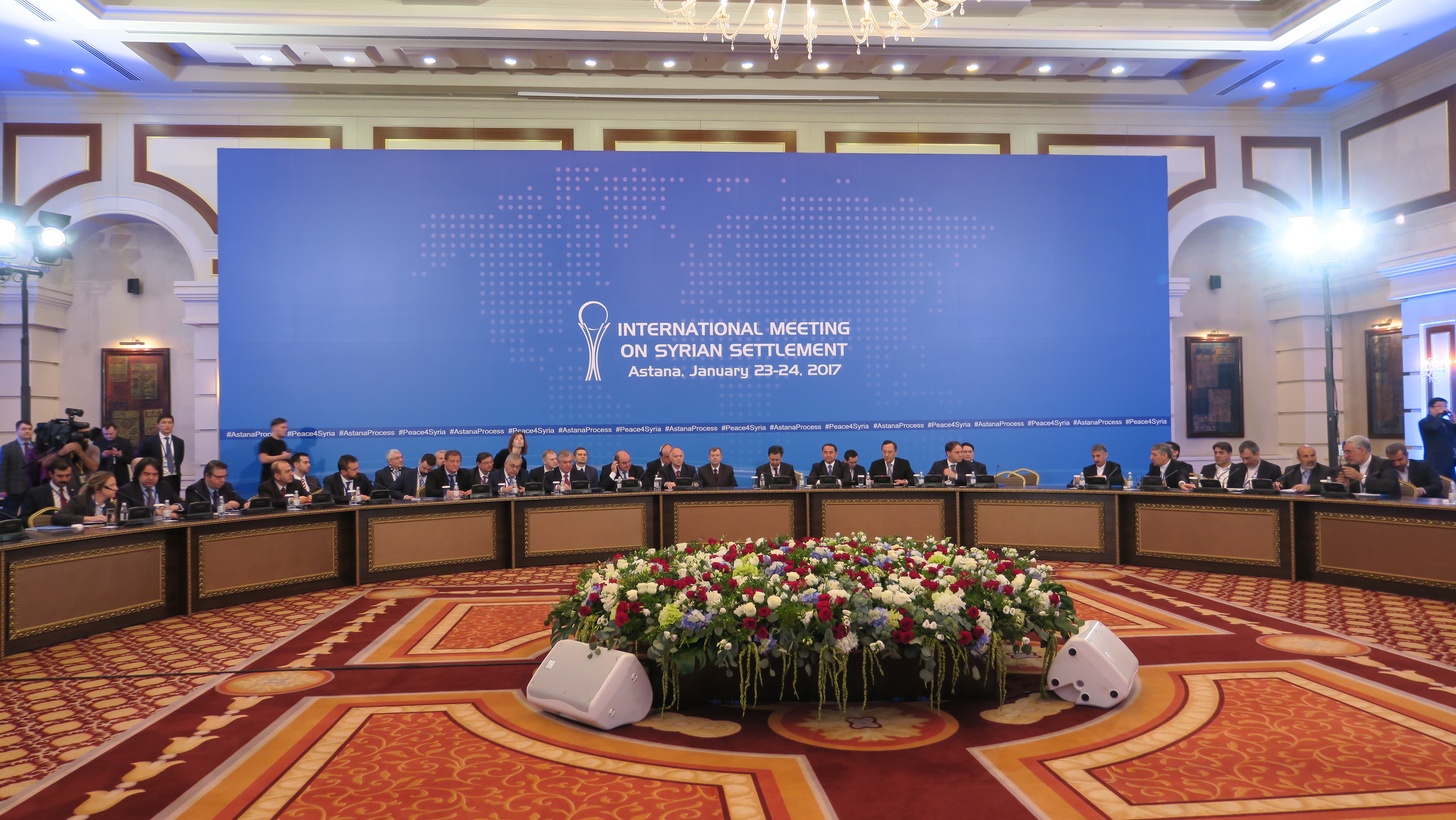 Kazakhstan: Second day of Syria peace talks in Astana