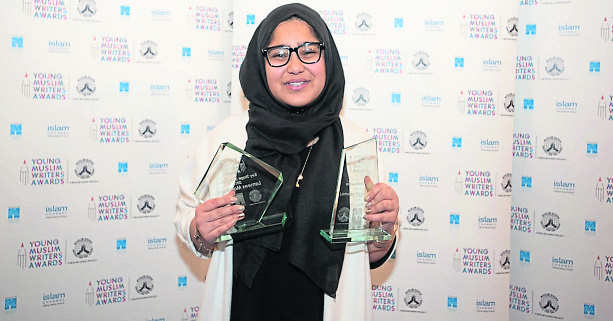 Awarding young poets and writers