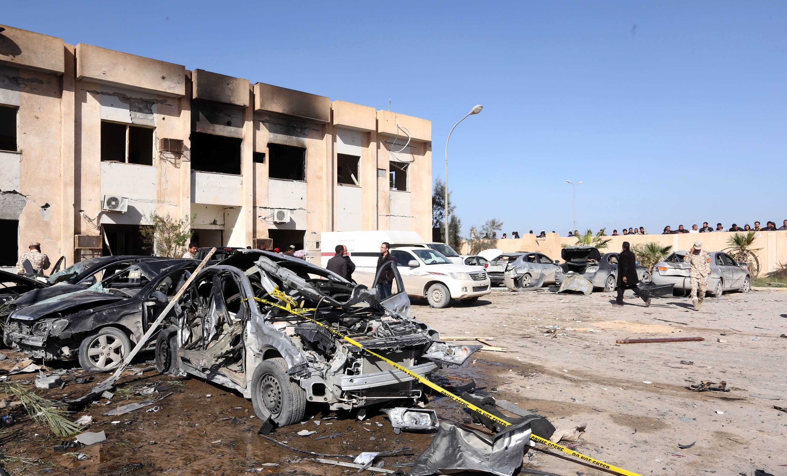 Libya: Suicide bombing kills 50 police recruits