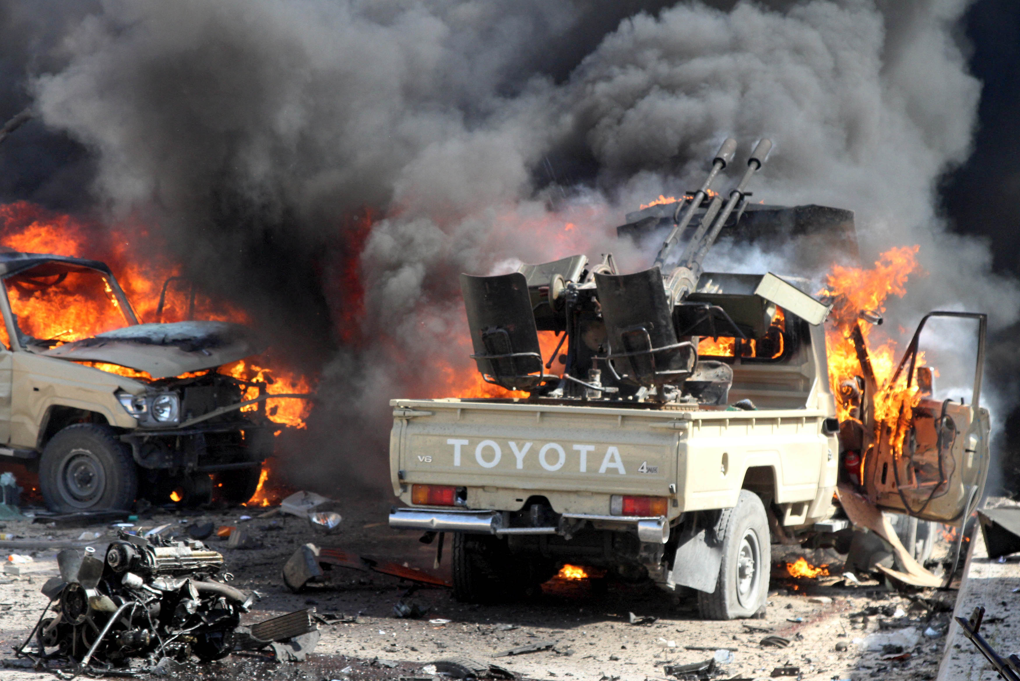 Libya: 19 killed in suicide attack in Sirte