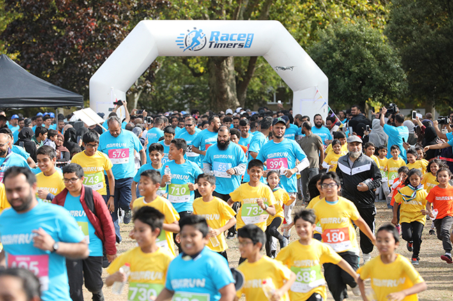 Muslim run raises thousands