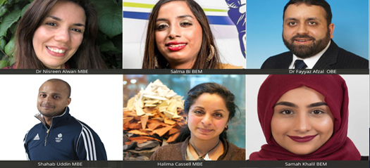 Record 55 Muslims listed in New Year’s Honours