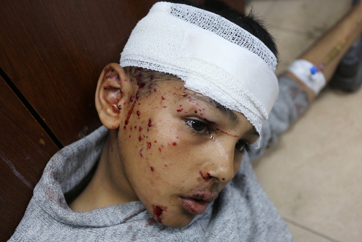 Gaza: 87 Palestinians killed, 104 injured by Israeli bombardment 14-15 Feb
