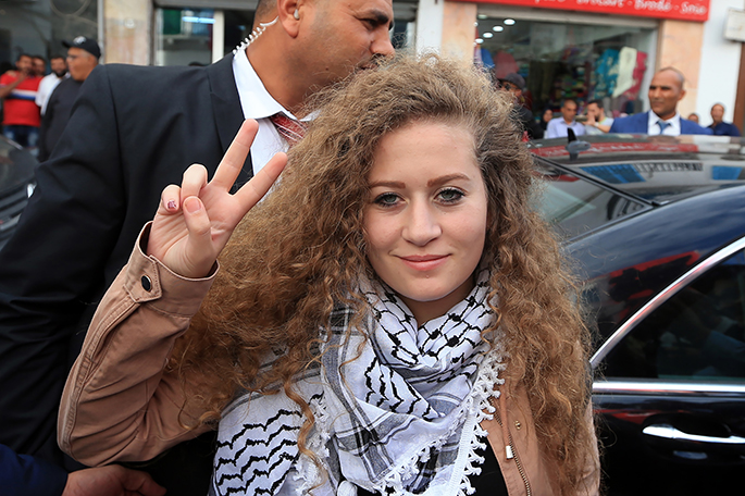 Palestinian activist Ahed Tamimi honoured by Real Madrid