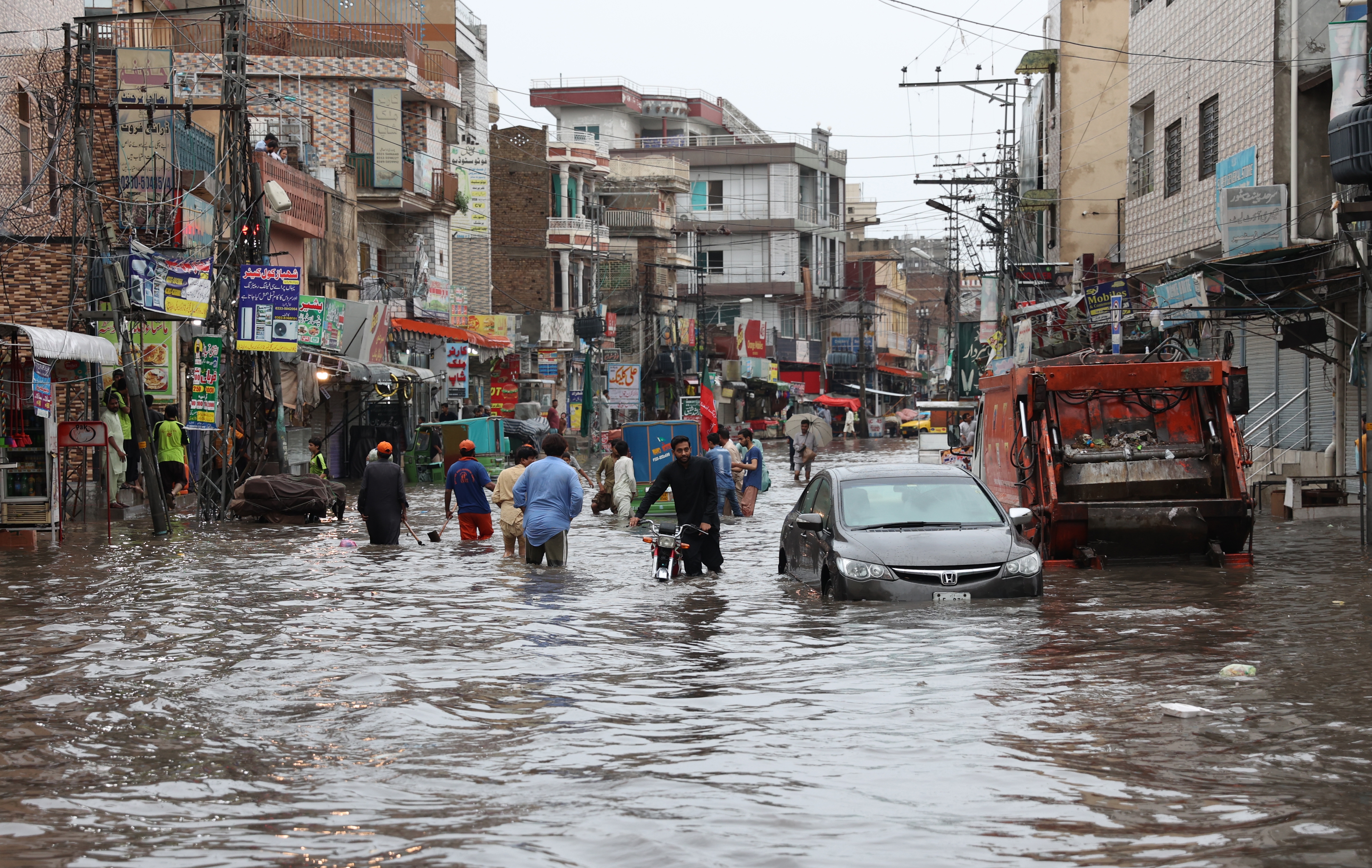 Pakistan: Massive rains, flash floods kill another 15, claiming 100 lives since June