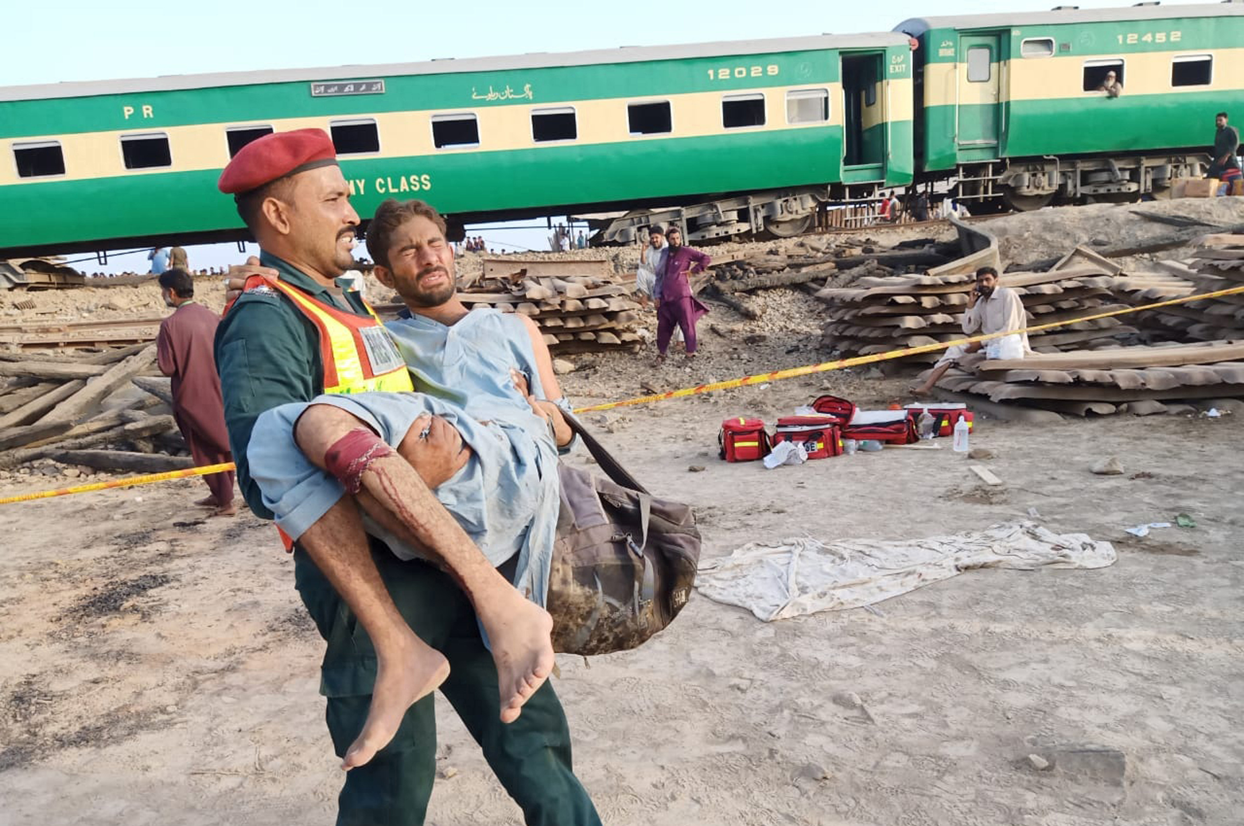 Pakistan: 24 killed, 89 injured in train collision