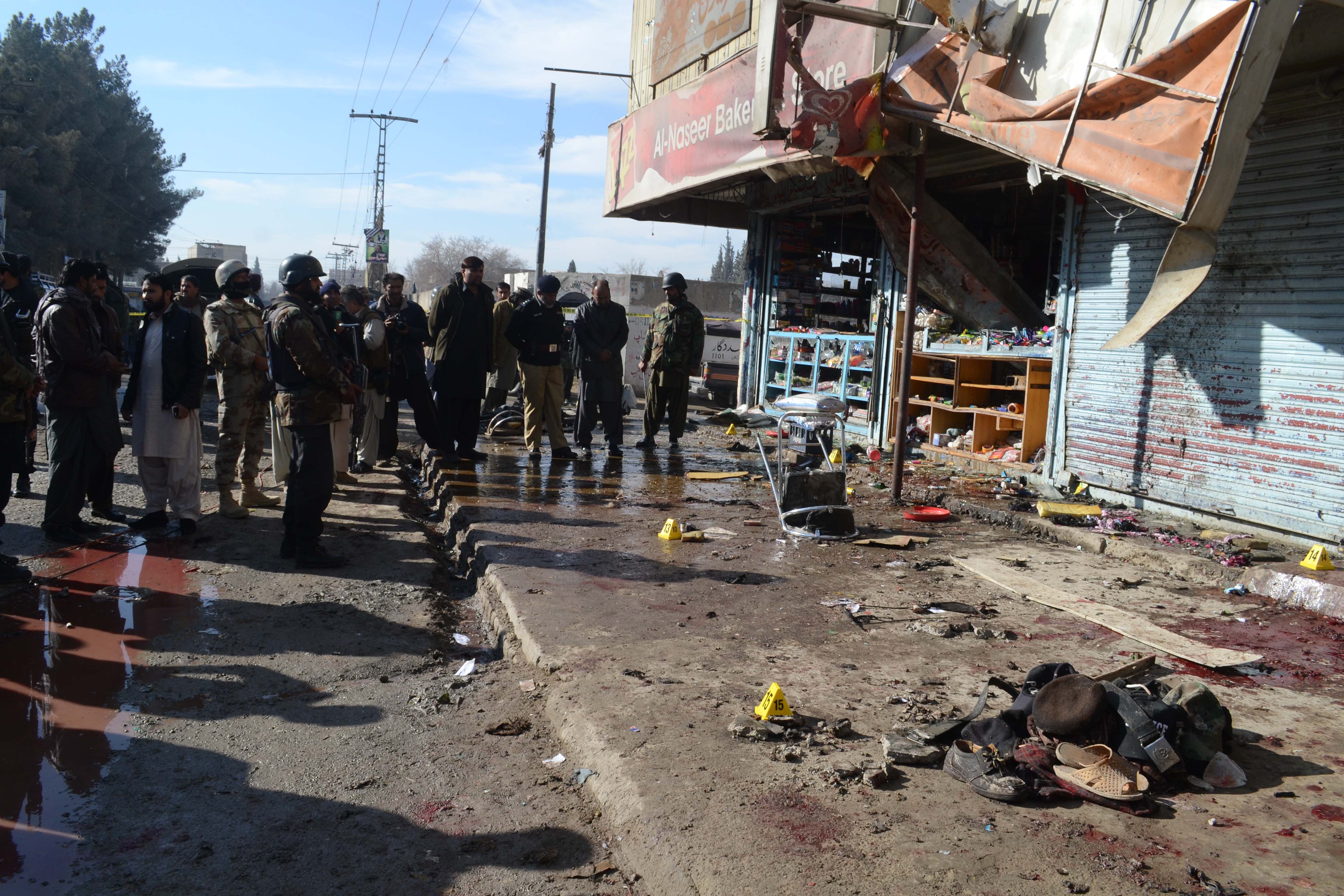 Pakistan: 14 killed at polio vaccination centre in Quetta