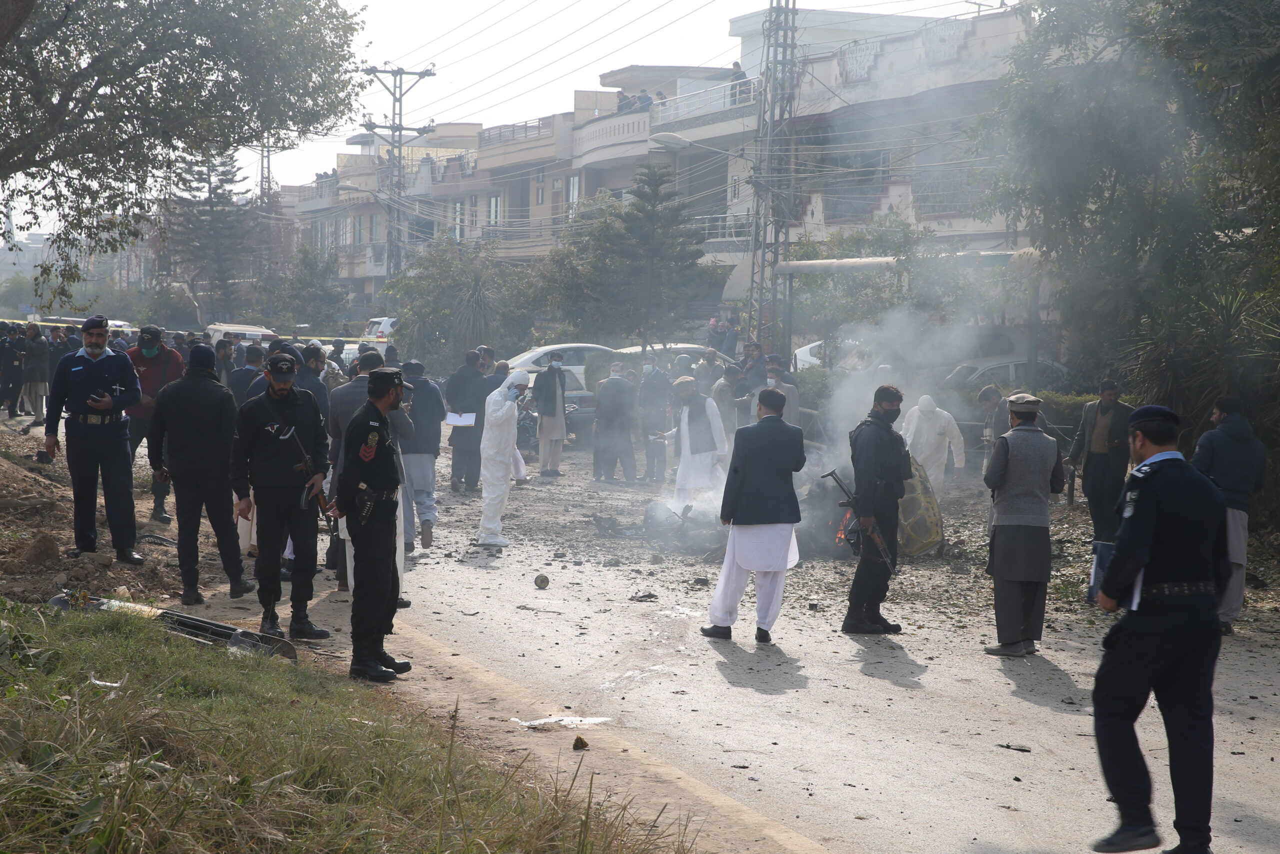 Pakistan: 1 policeman killed, 4 injured in suicide blast in Islamabad