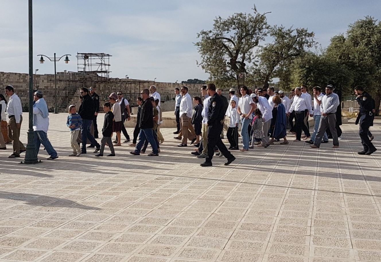 Palestine: Jewish settlers descend on East Jerusalem’s Al-Aqsa Mosque for Passover