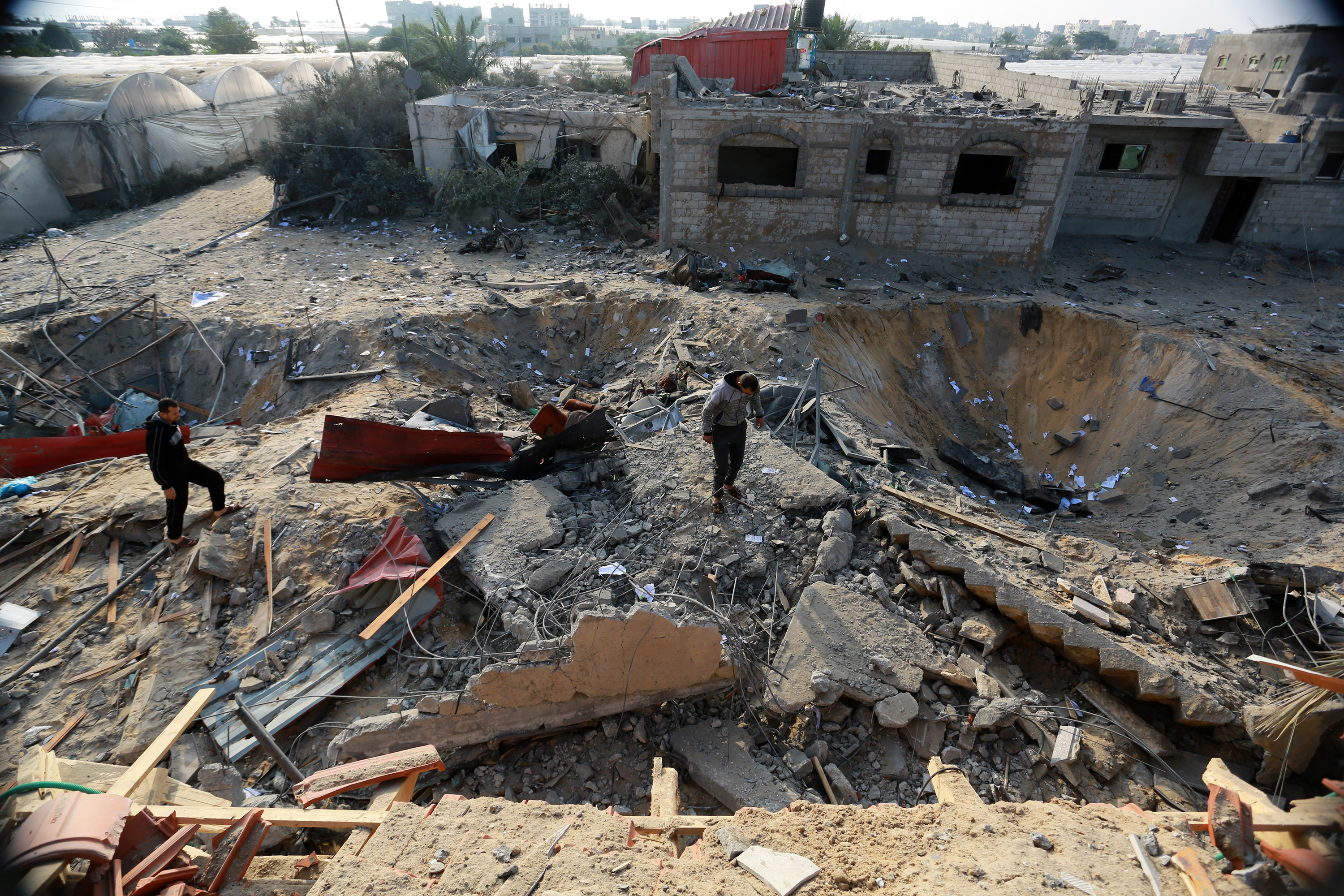 Palestine: Israeli targets civilian properties leaving them in ruins in Gaza