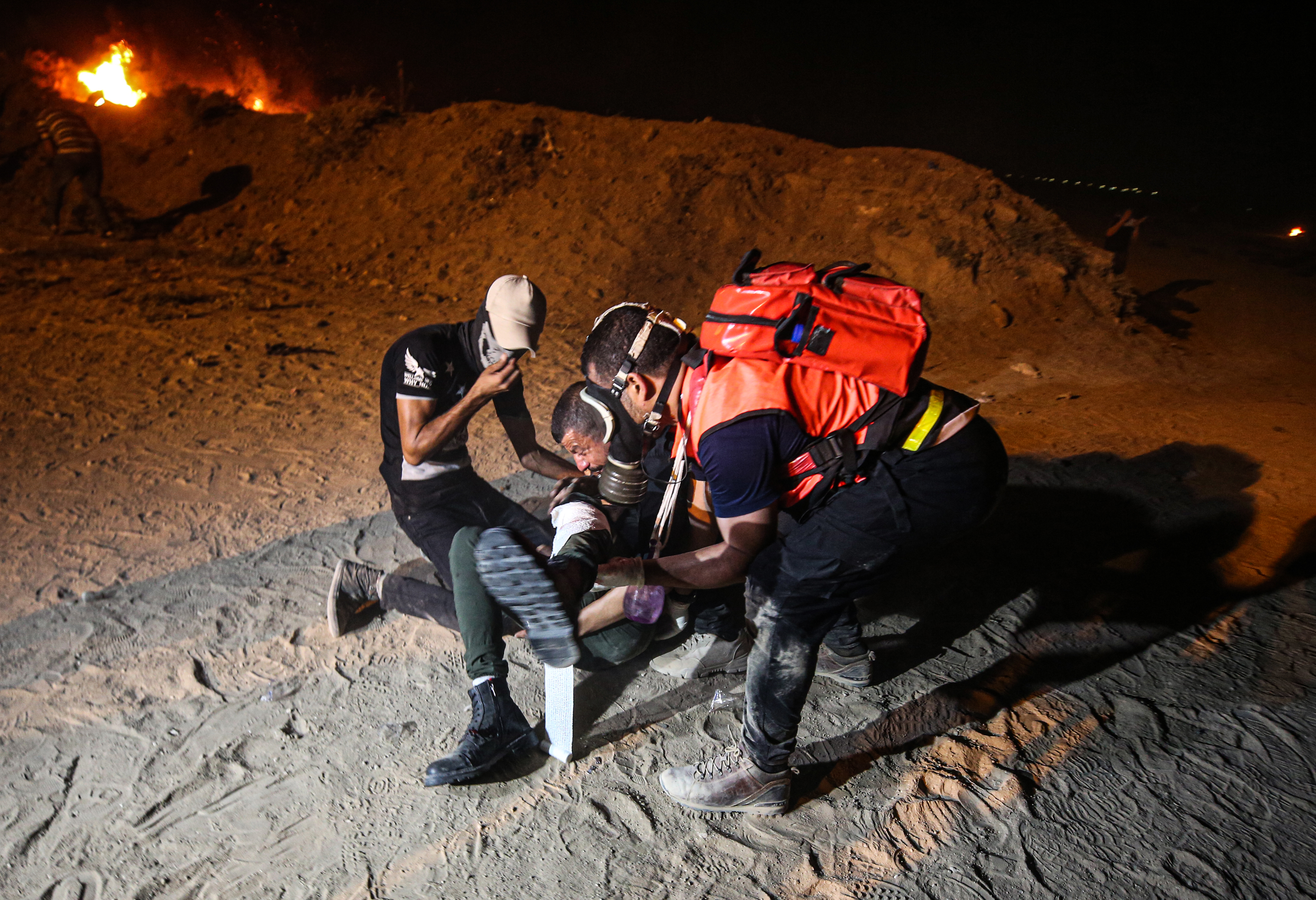 Palestine: Israeli troops kill 1 Palestinian, wound 15 during protests