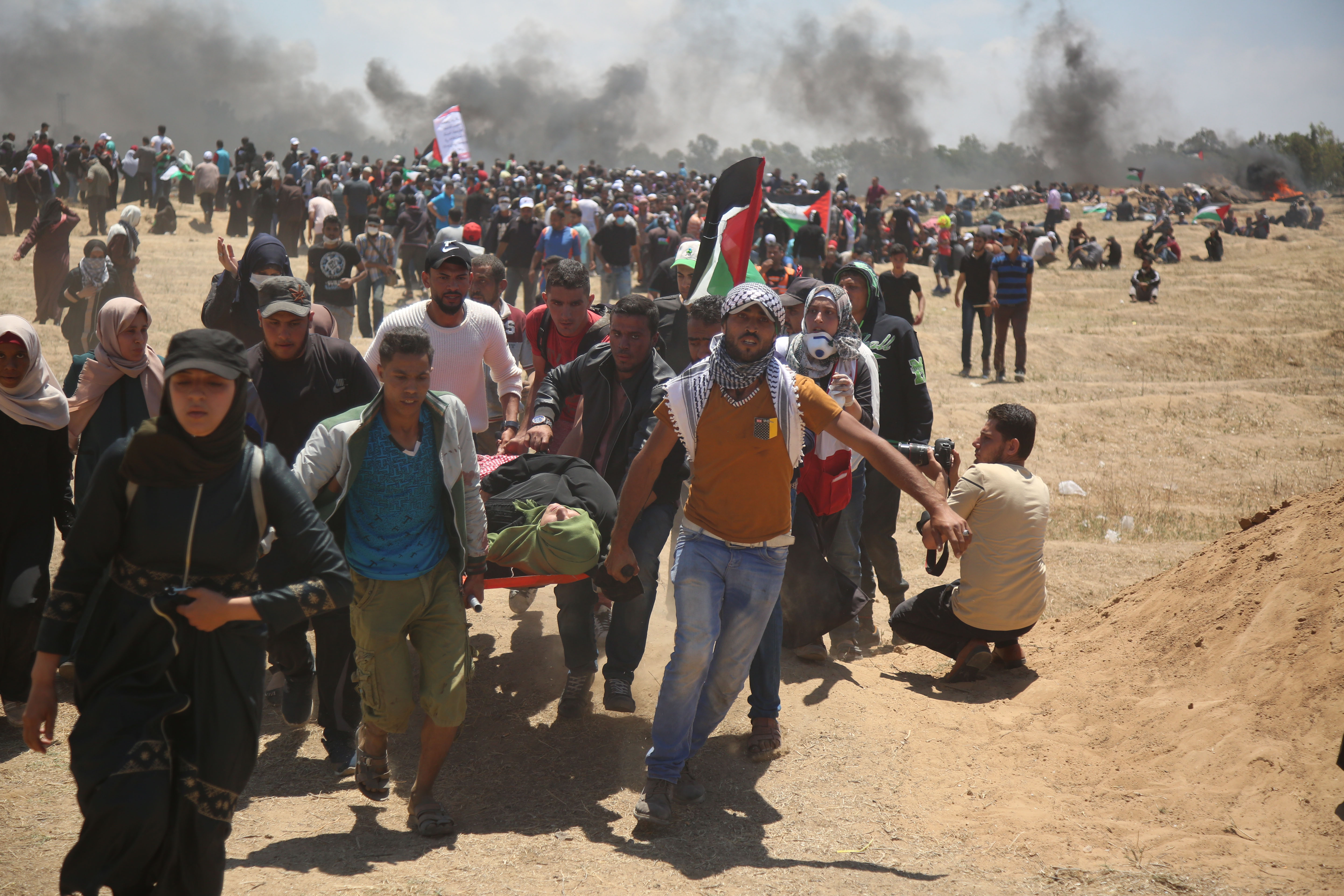 41 Palestinians killed by Israeli gunfire in Gaza as US & Israel celebrate US Embassy opening in Jerusalem