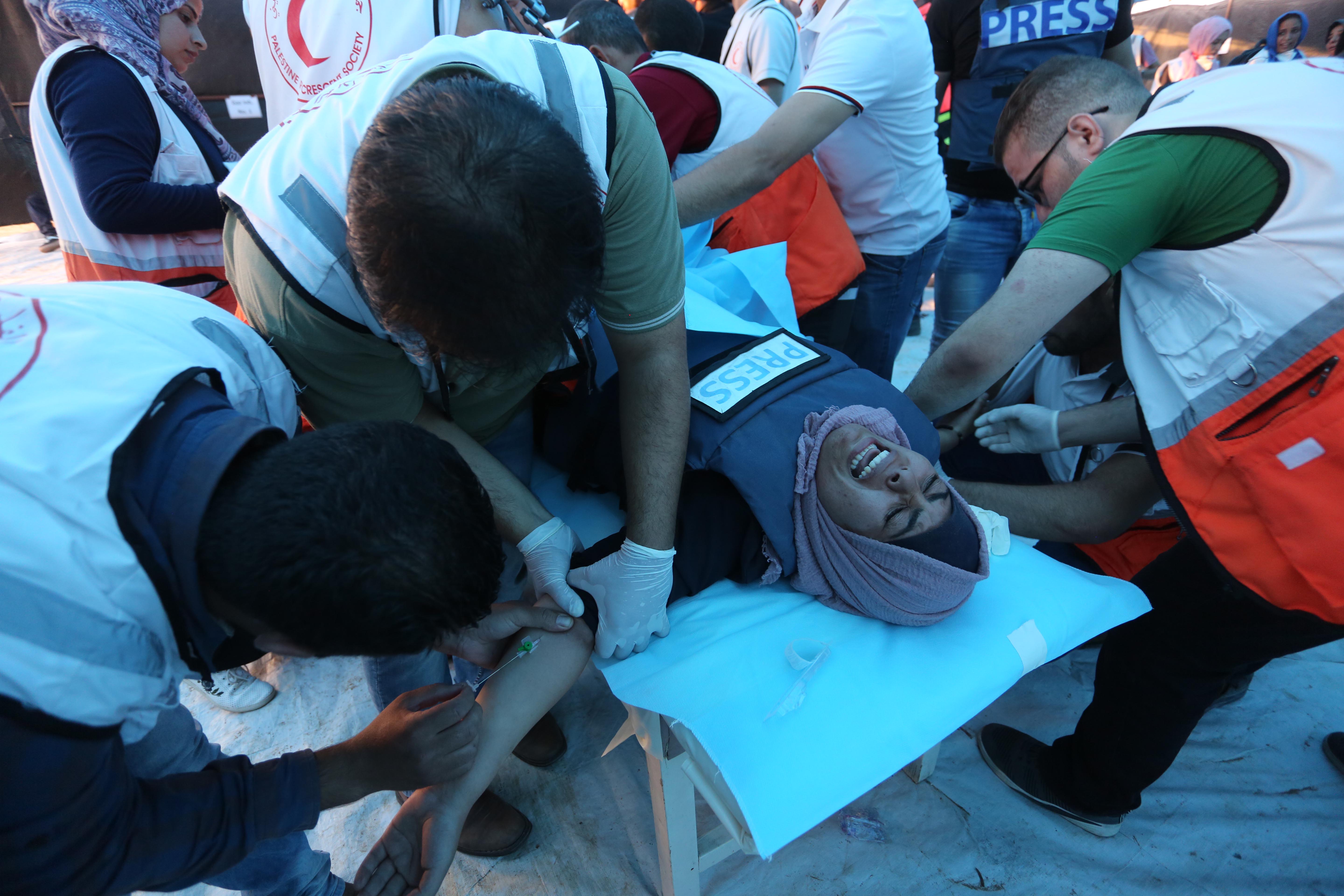 Palestine: 3 Palestinians killed, inc a minor, 376 injured by Israeli forces