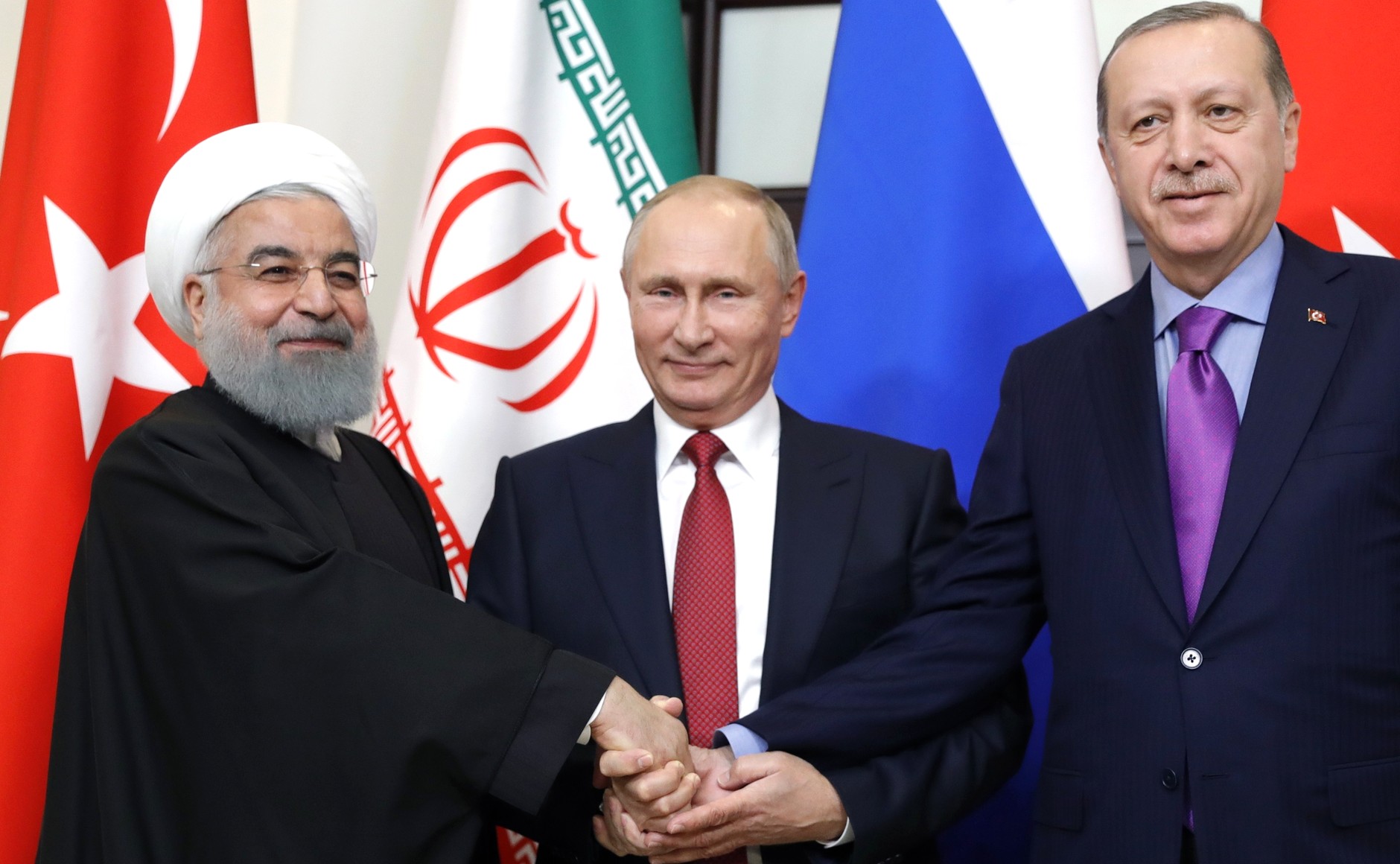Russia, Turkey, Iran back Syria’s territorial integrity